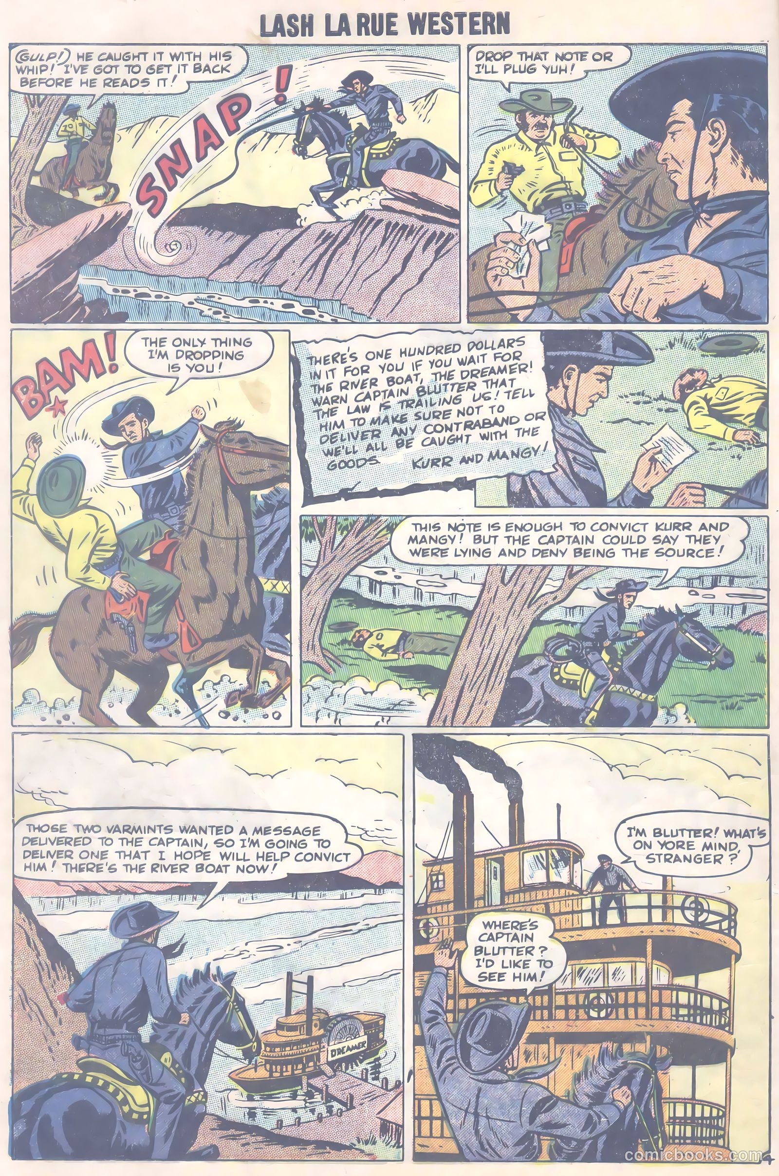 Lash La Rue Western #66 — page 29 of 37