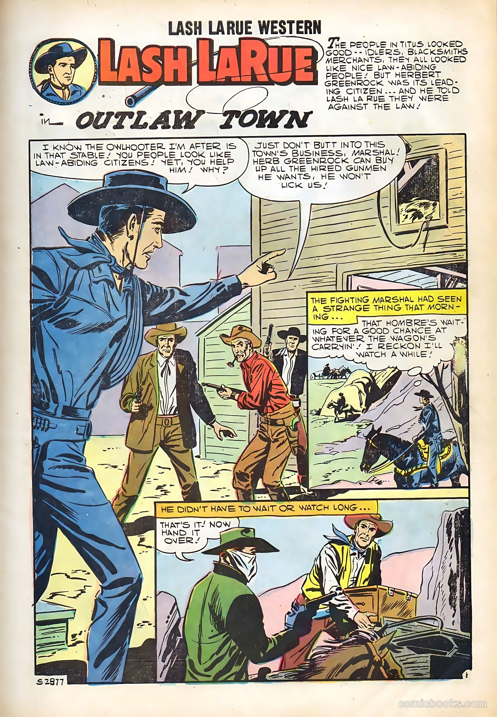 Lash La Rue Western #67 — page 11 of 68