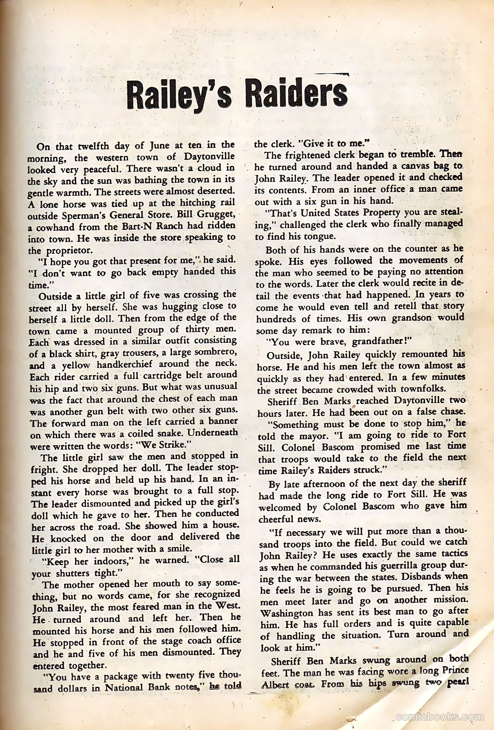 Lash La Rue Western #67 — page 27 of 68