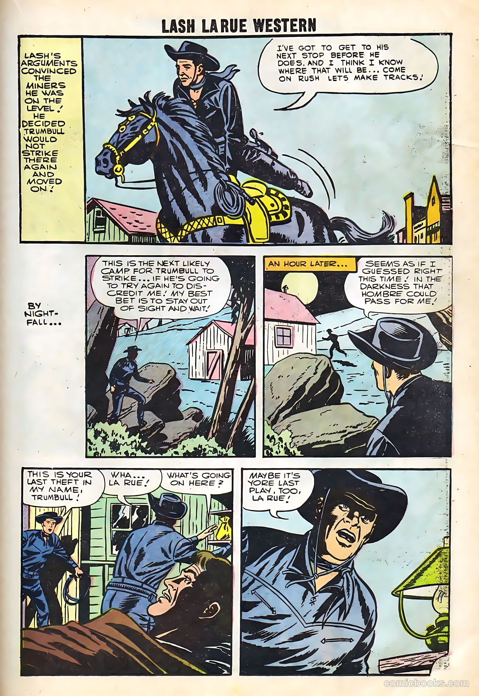 Lash La Rue Western #67 — page 41 of 68