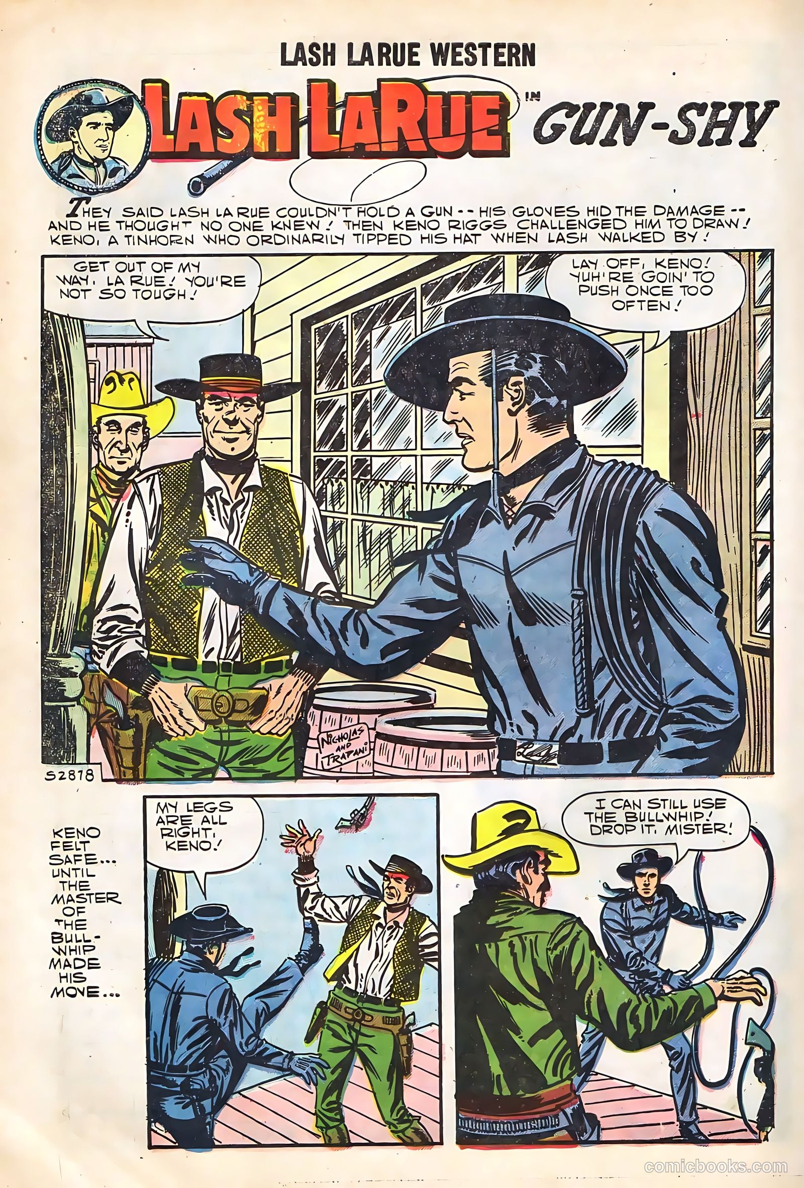 Lash La Rue Western #67 — page 54 of 68