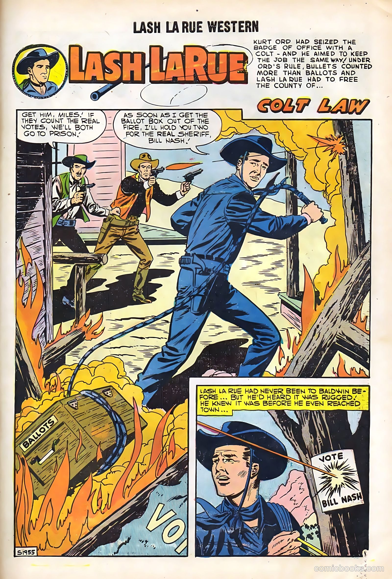 Lash La Rue Western #67 — page 59 of 68