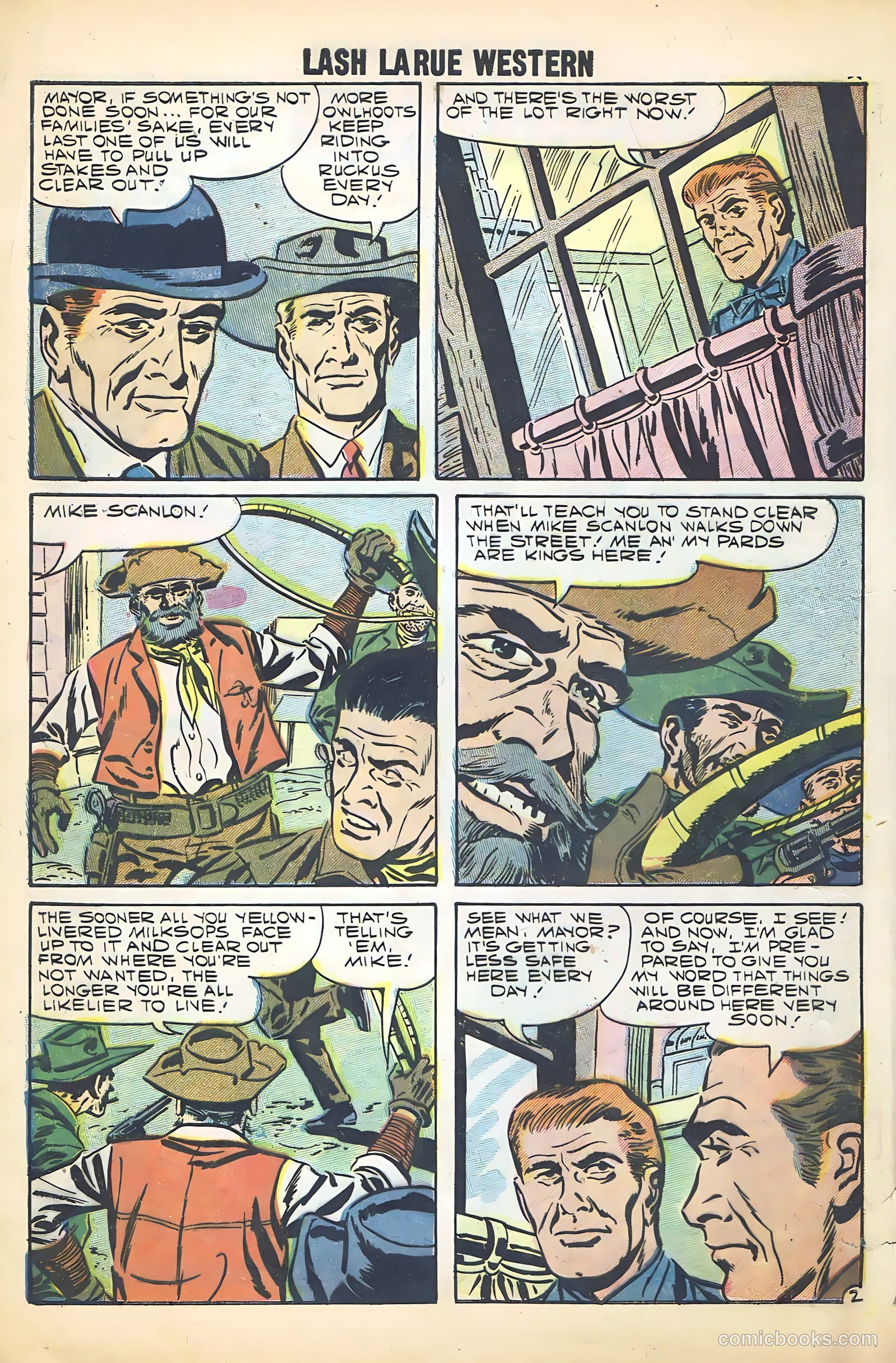 Lash La Rue Western #68 — page 4 of 68