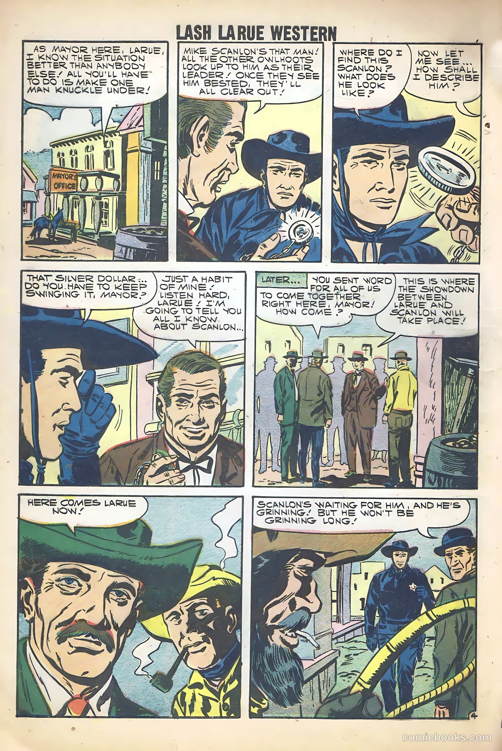 Lash La Rue Western #68 — page 6 of 68