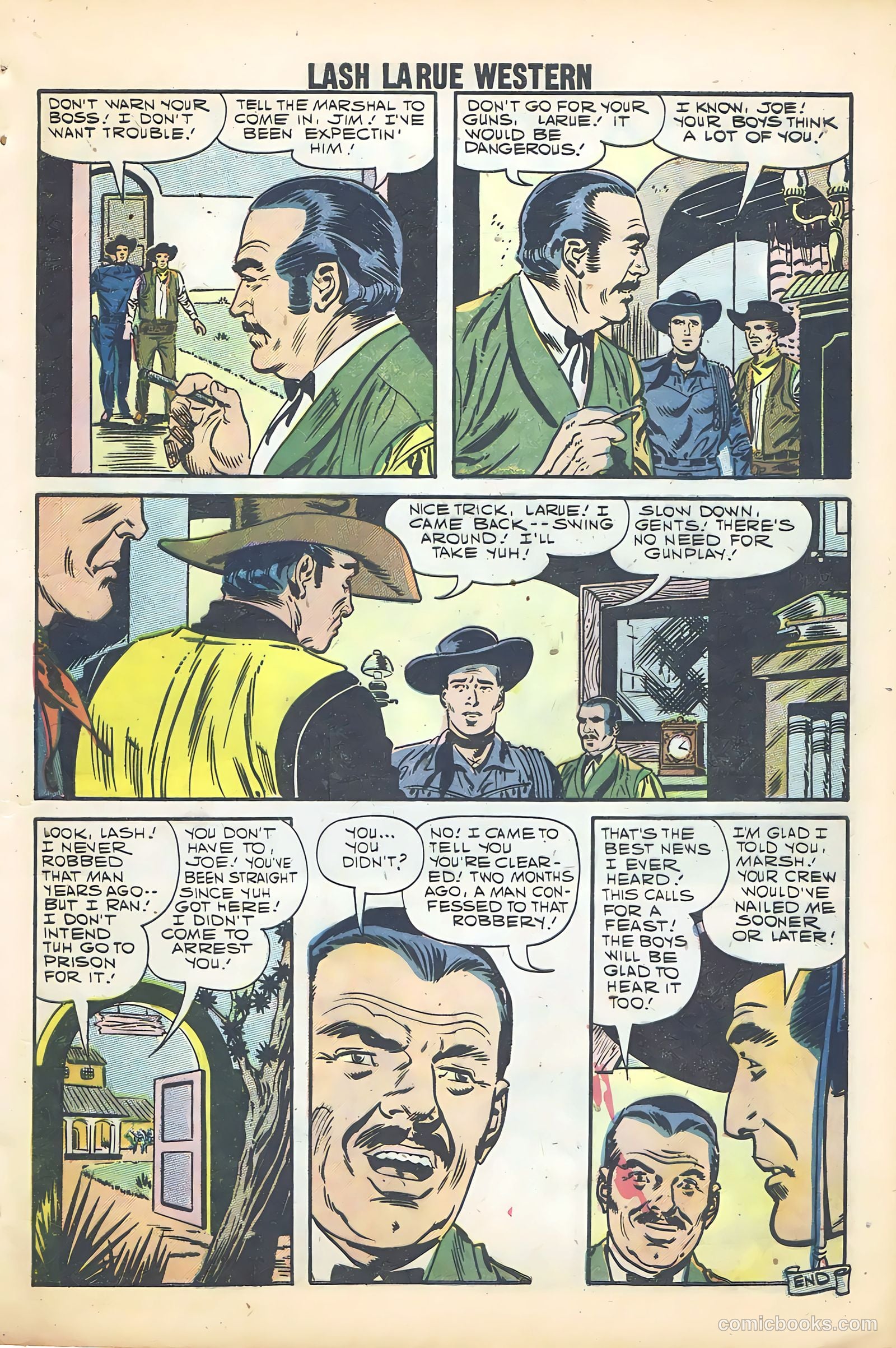 Lash La Rue Western #68 — page 15 of 68