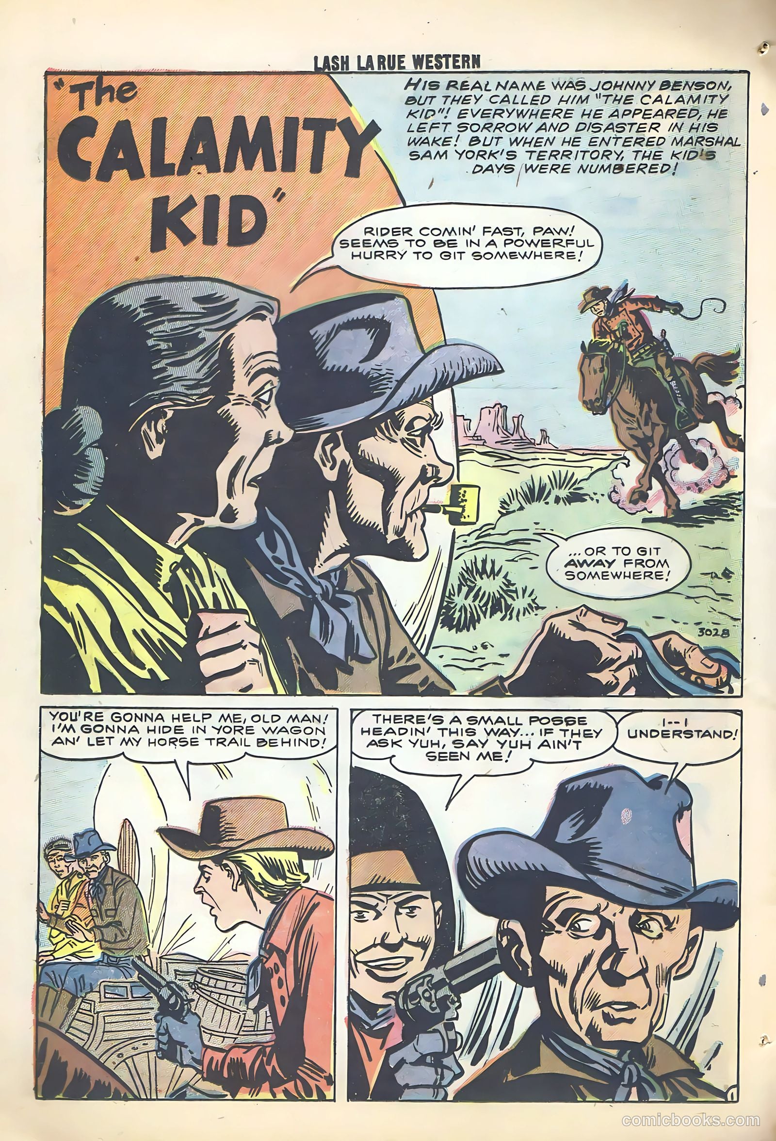 Lash La Rue Western #68 — page 20 of 68