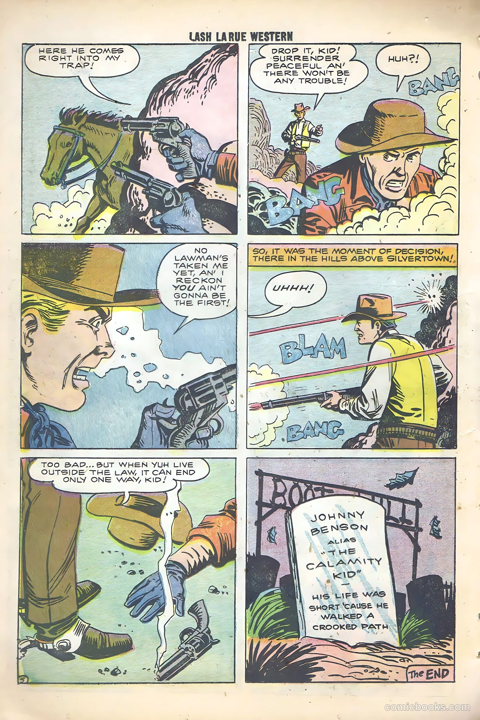Lash La Rue Western #68 — page 24 of 68