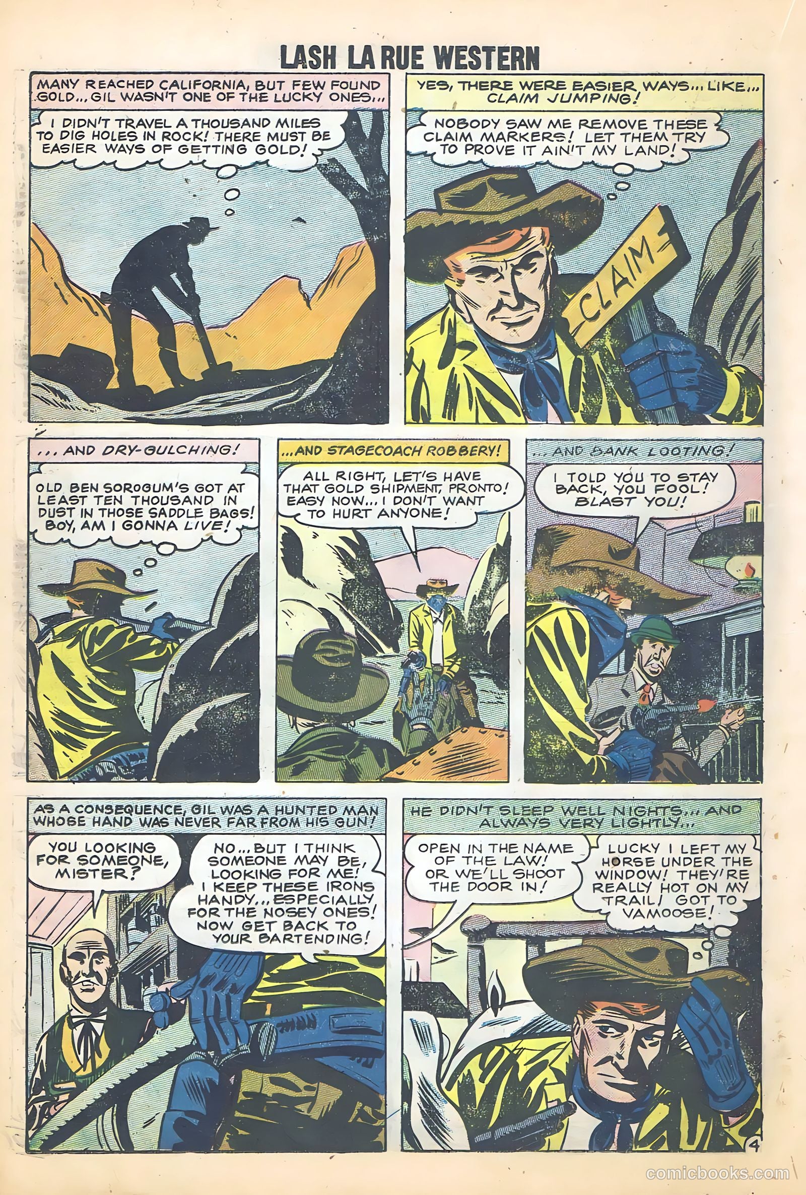 Lash La Rue Western #68 — page 40 of 68