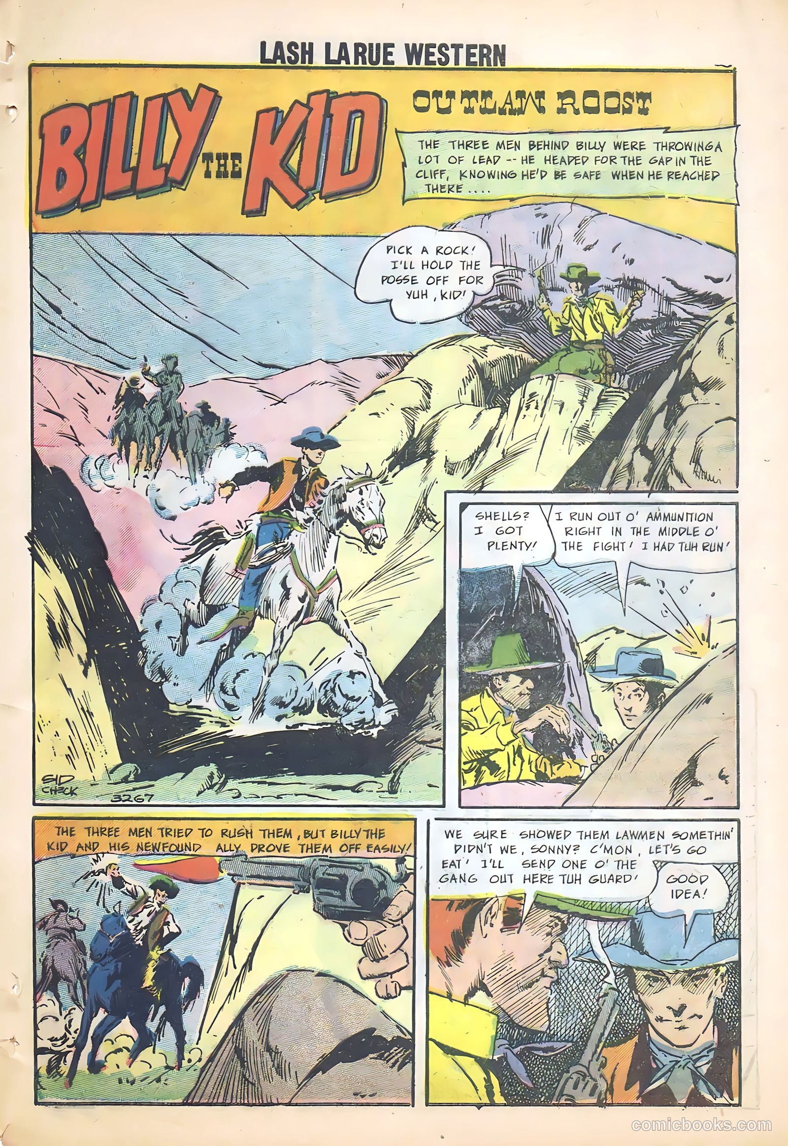 Lash La Rue Western #68 — page 57 of 68
