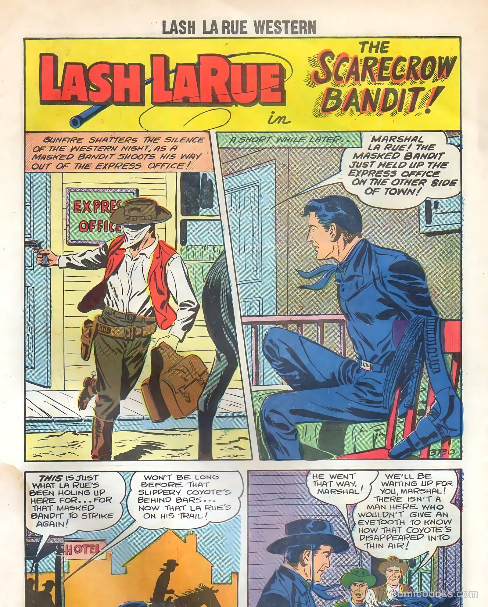 Lash La Rue Western #69 — page 3 of 36