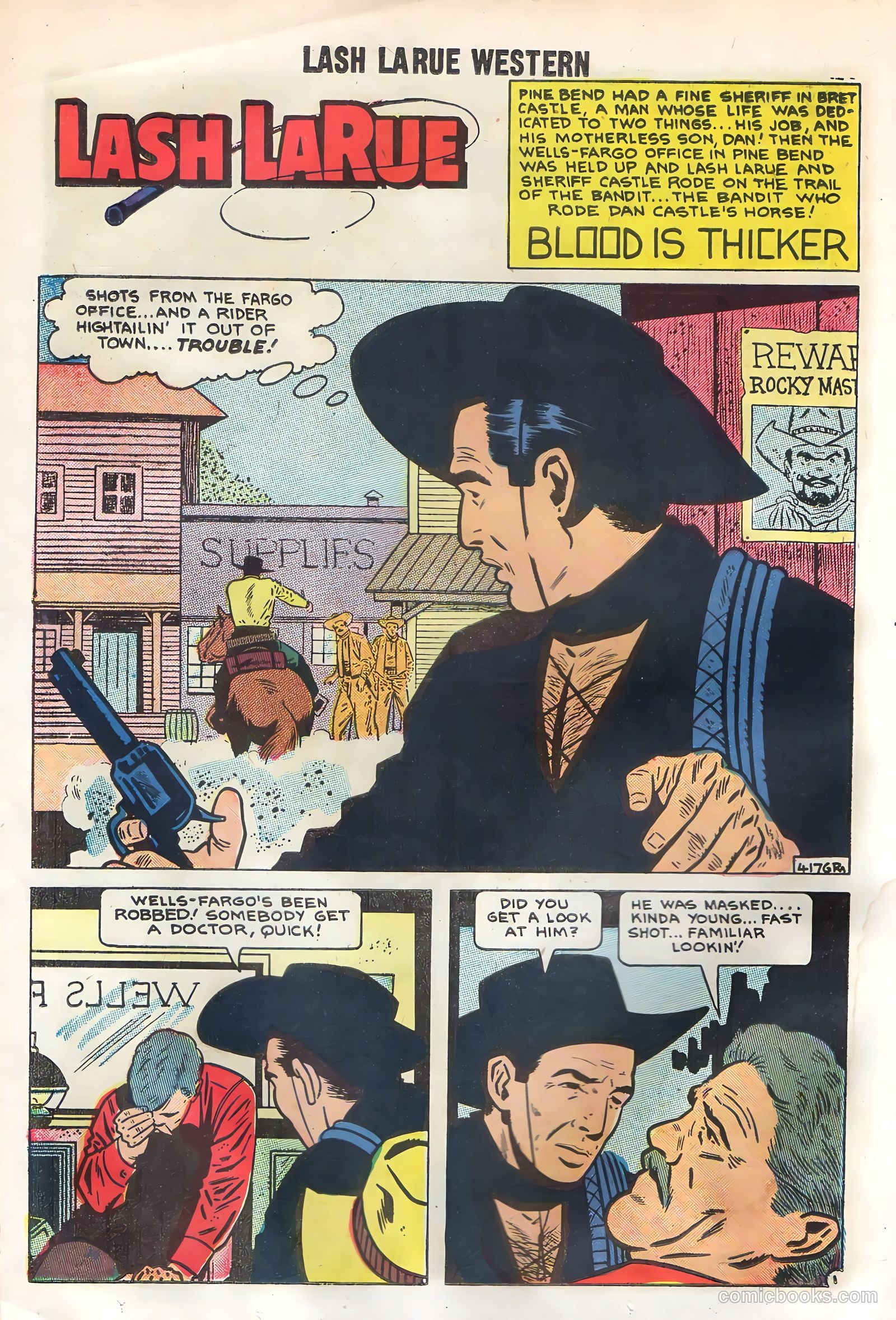 Lash La Rue Western #69 — page 12 of 36