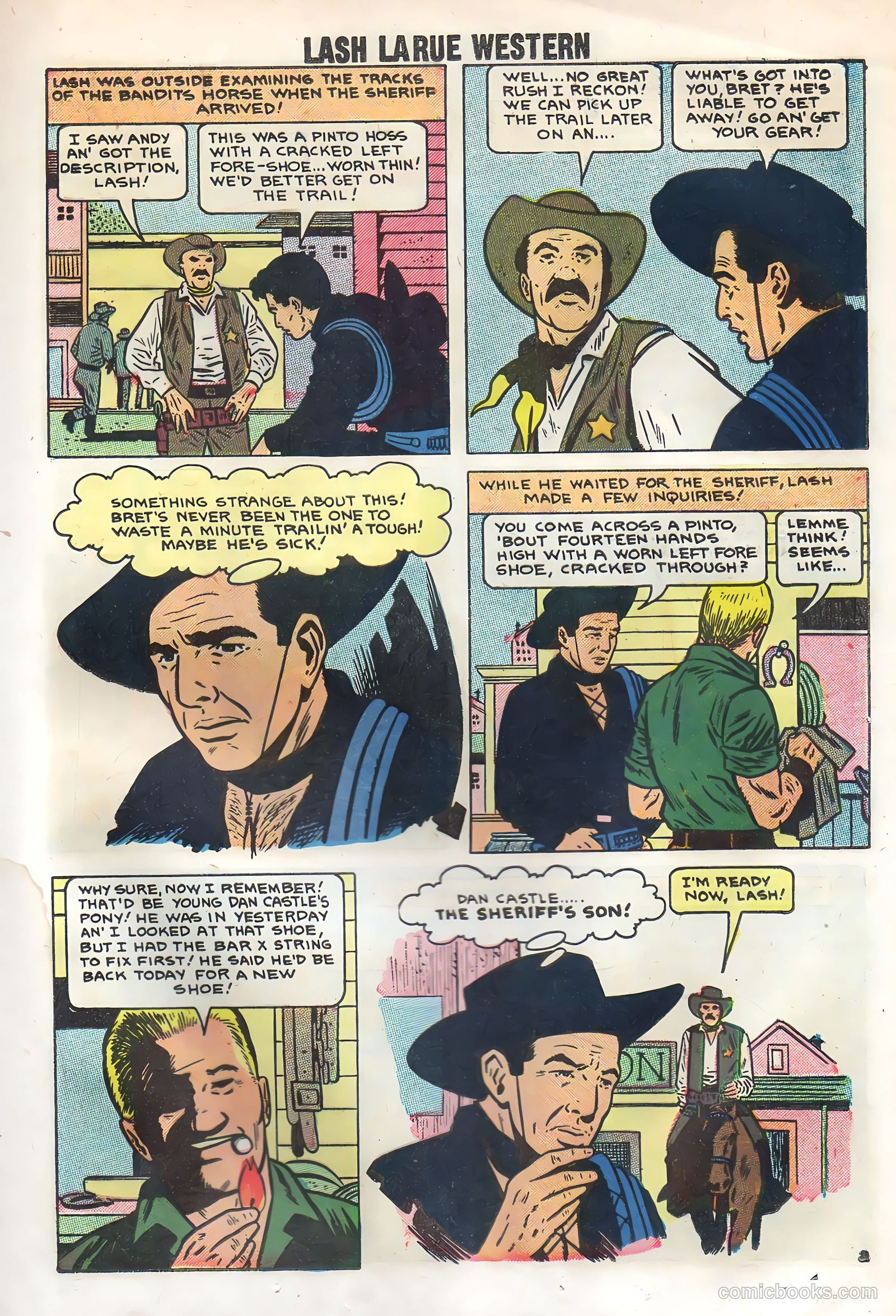 Lash La Rue Western #69 — page 13 of 36