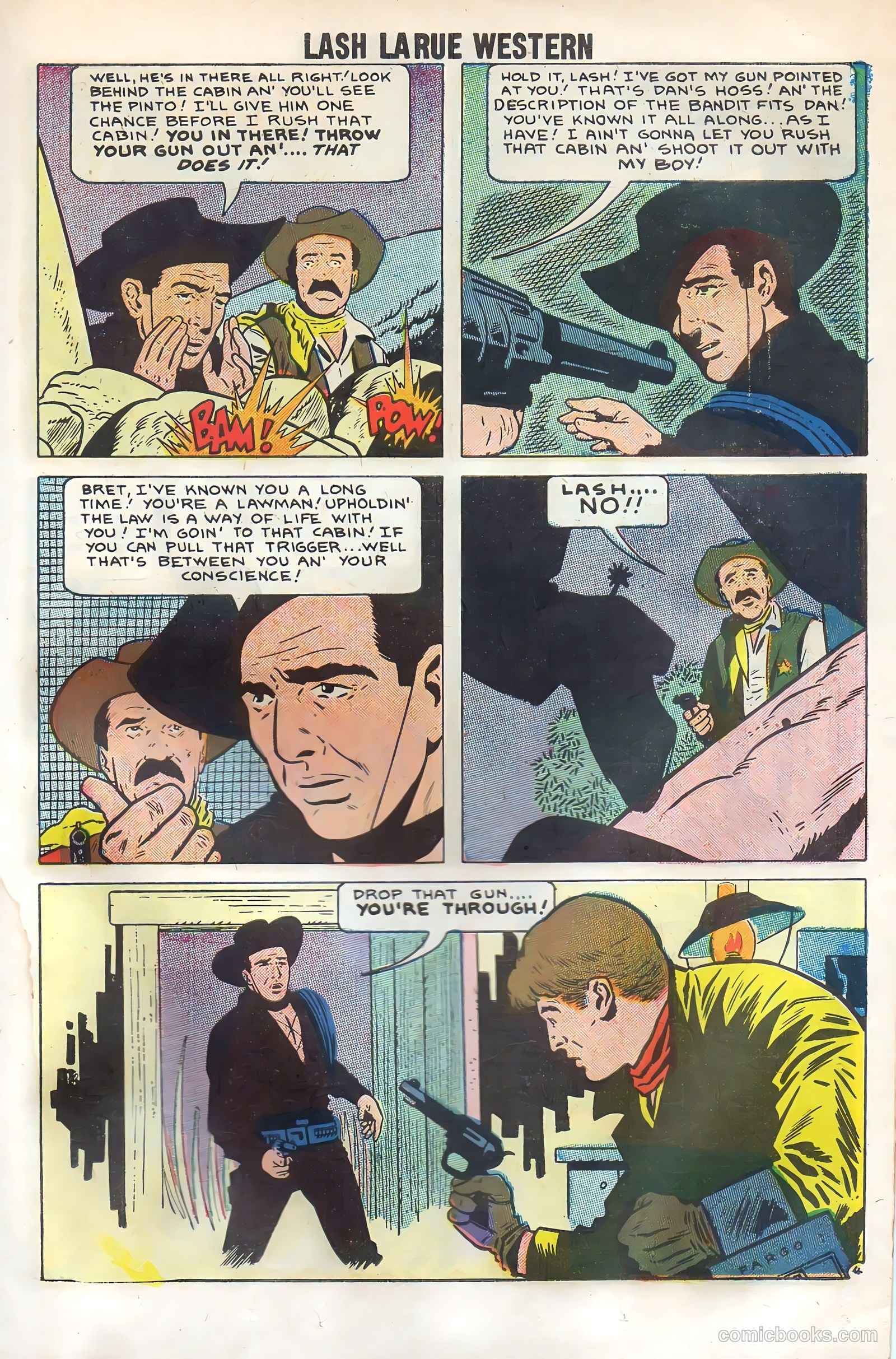 Lash La Rue Western #69 — page 15 of 36