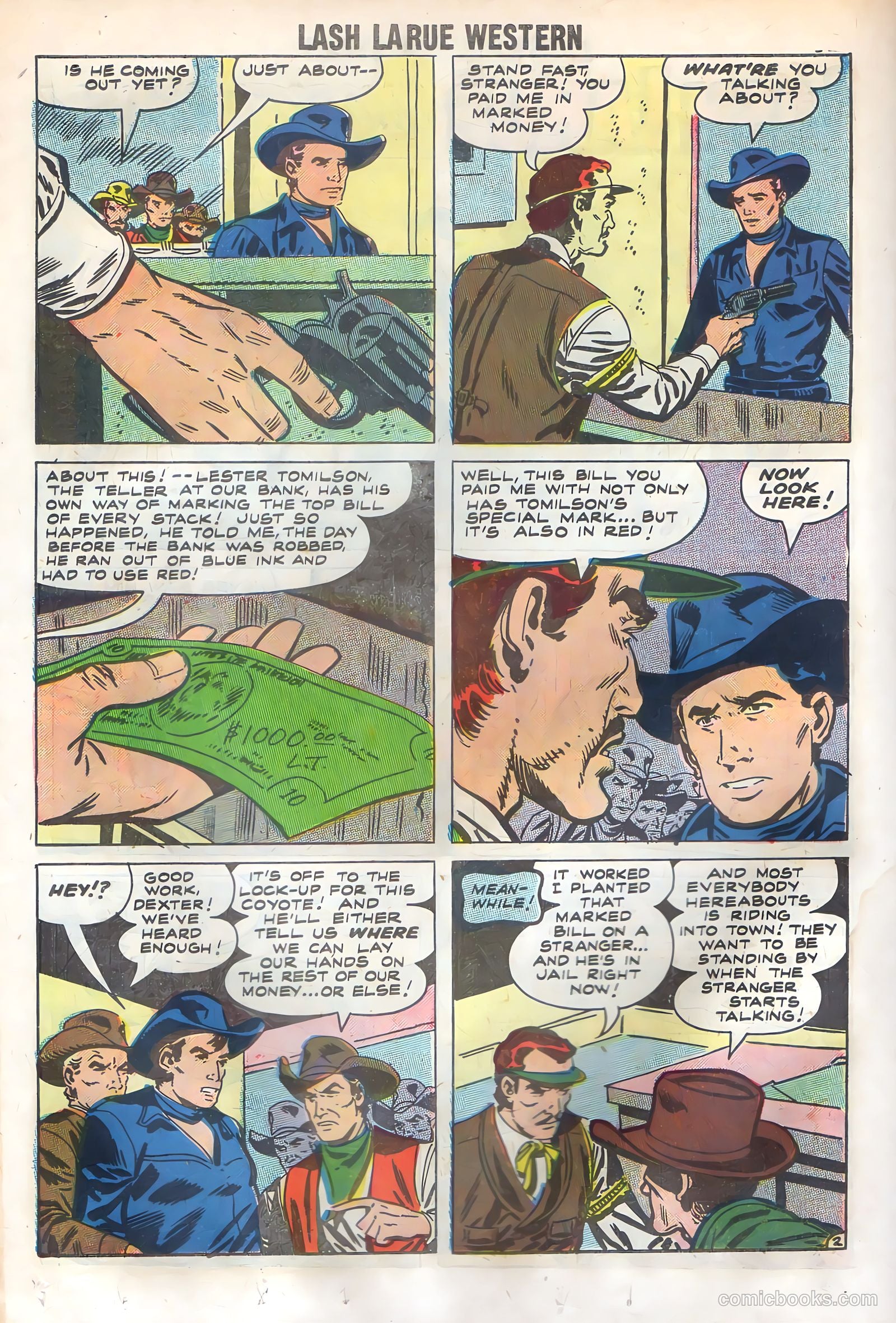Lash La Rue Western #69 — page 18 of 36
