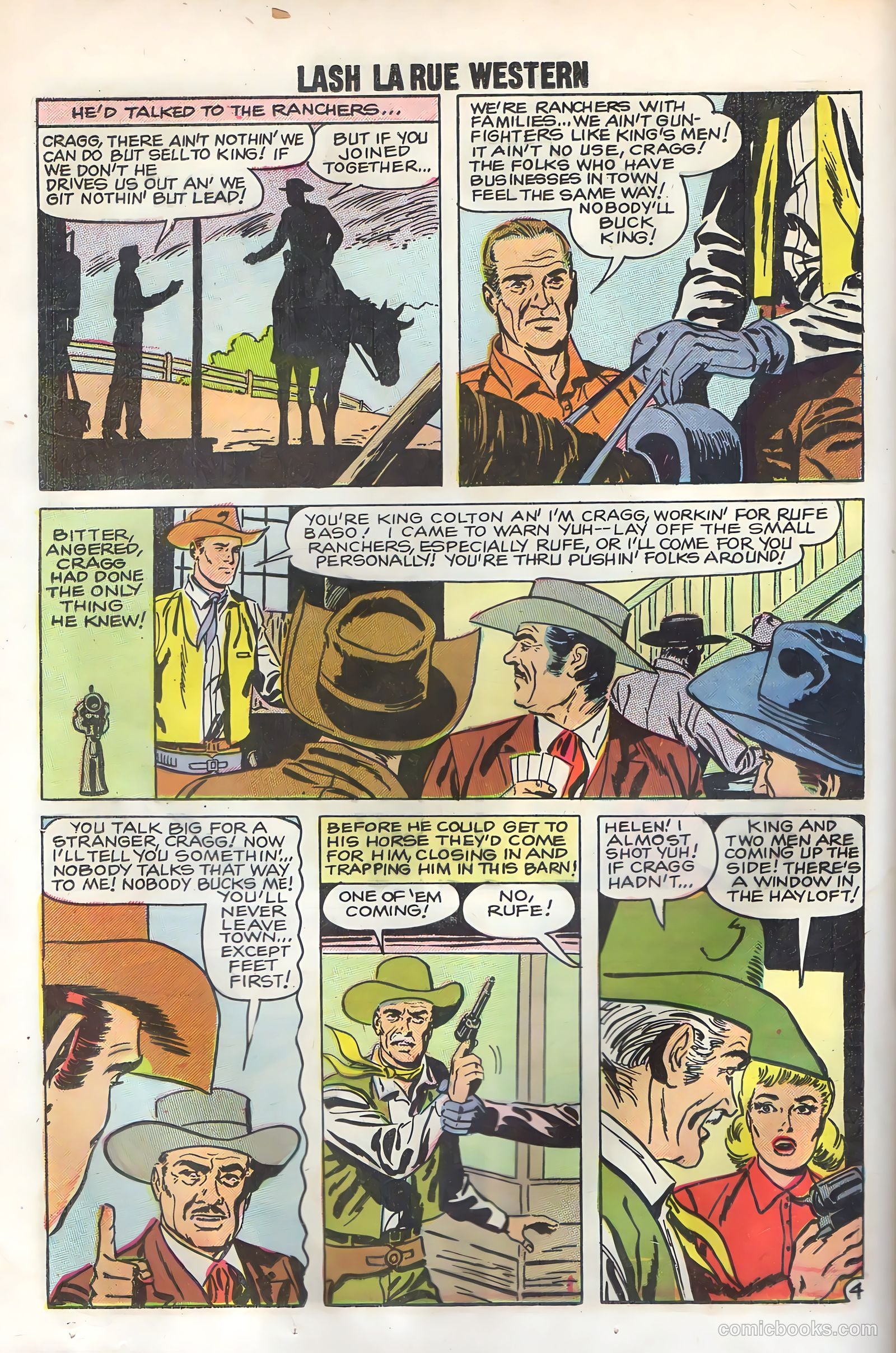 Lash La Rue Western #69 — page 24 of 36
