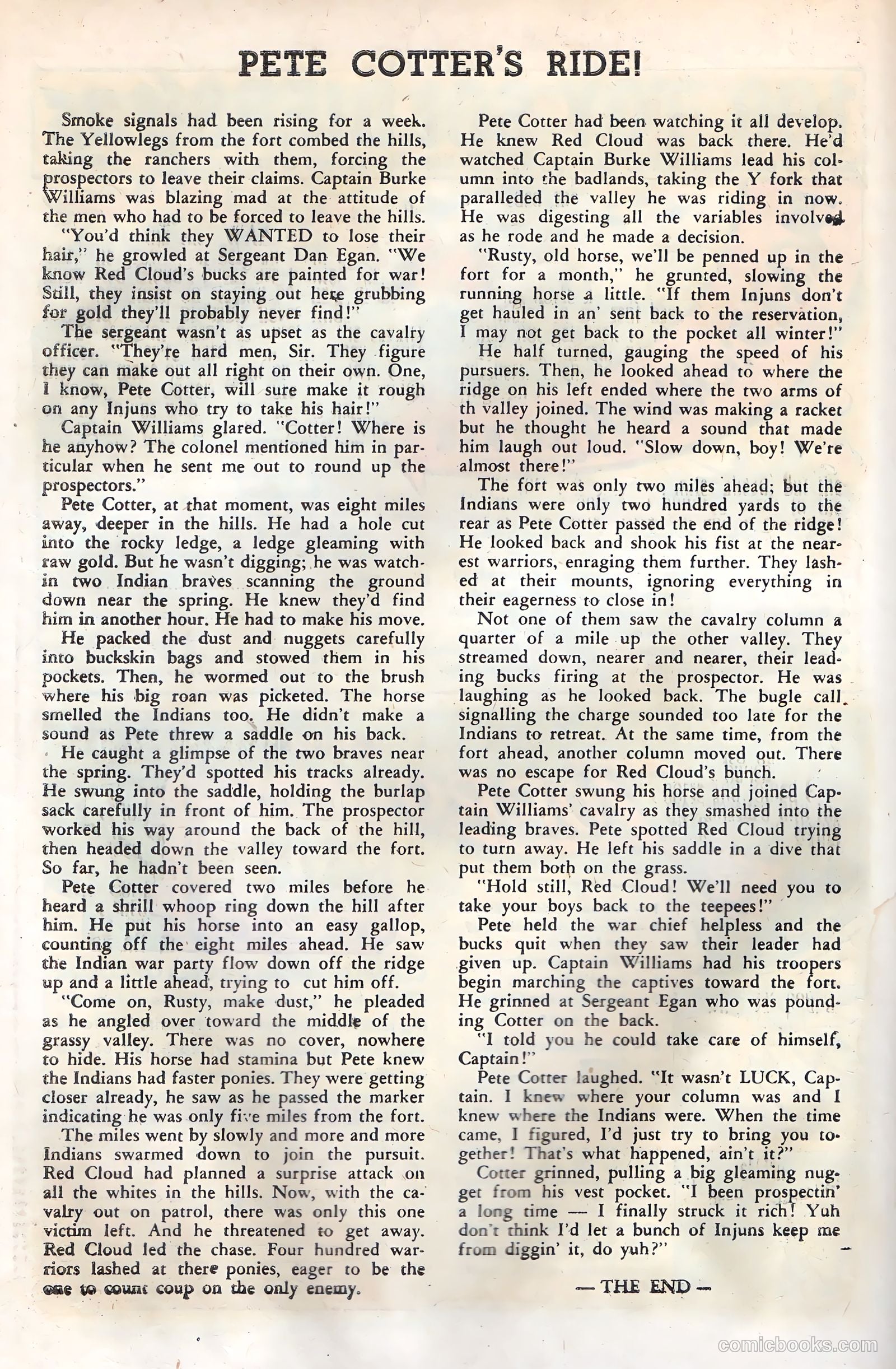 Lash La Rue Western #69 — page 28 of 36
