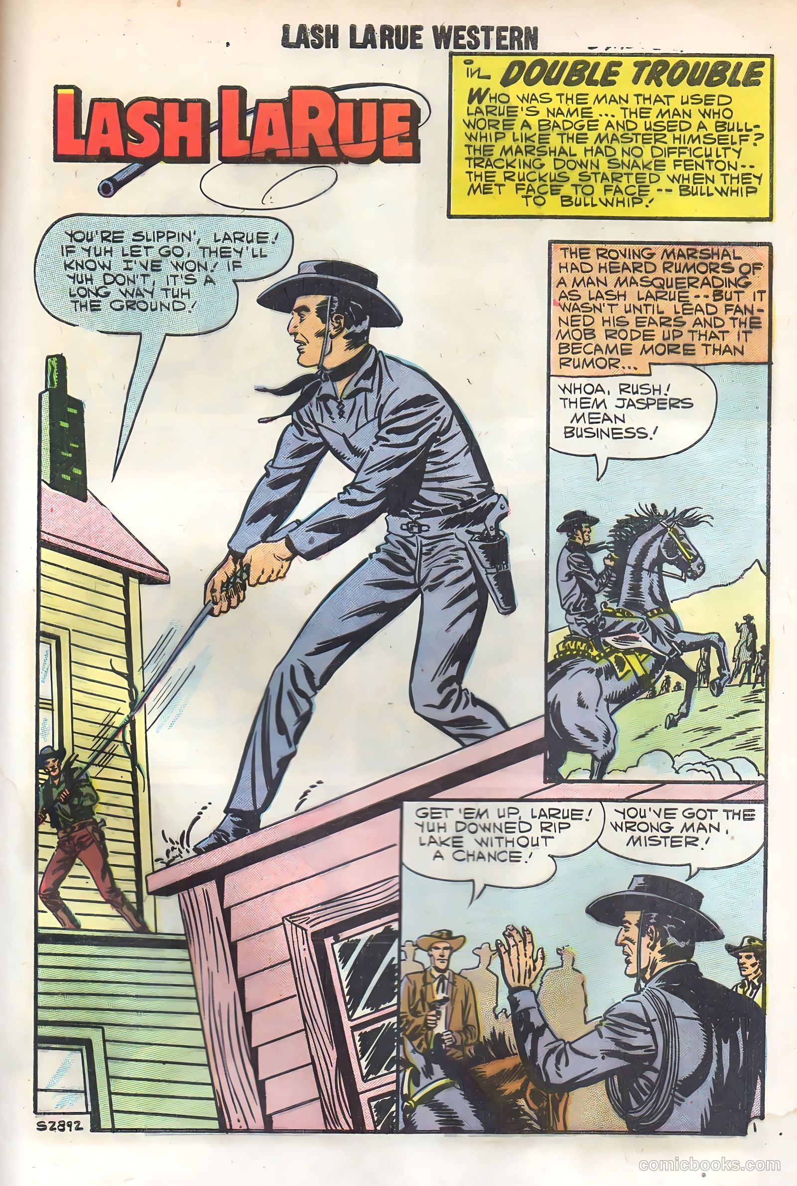 Lash La Rue Western #69 — page 29 of 36