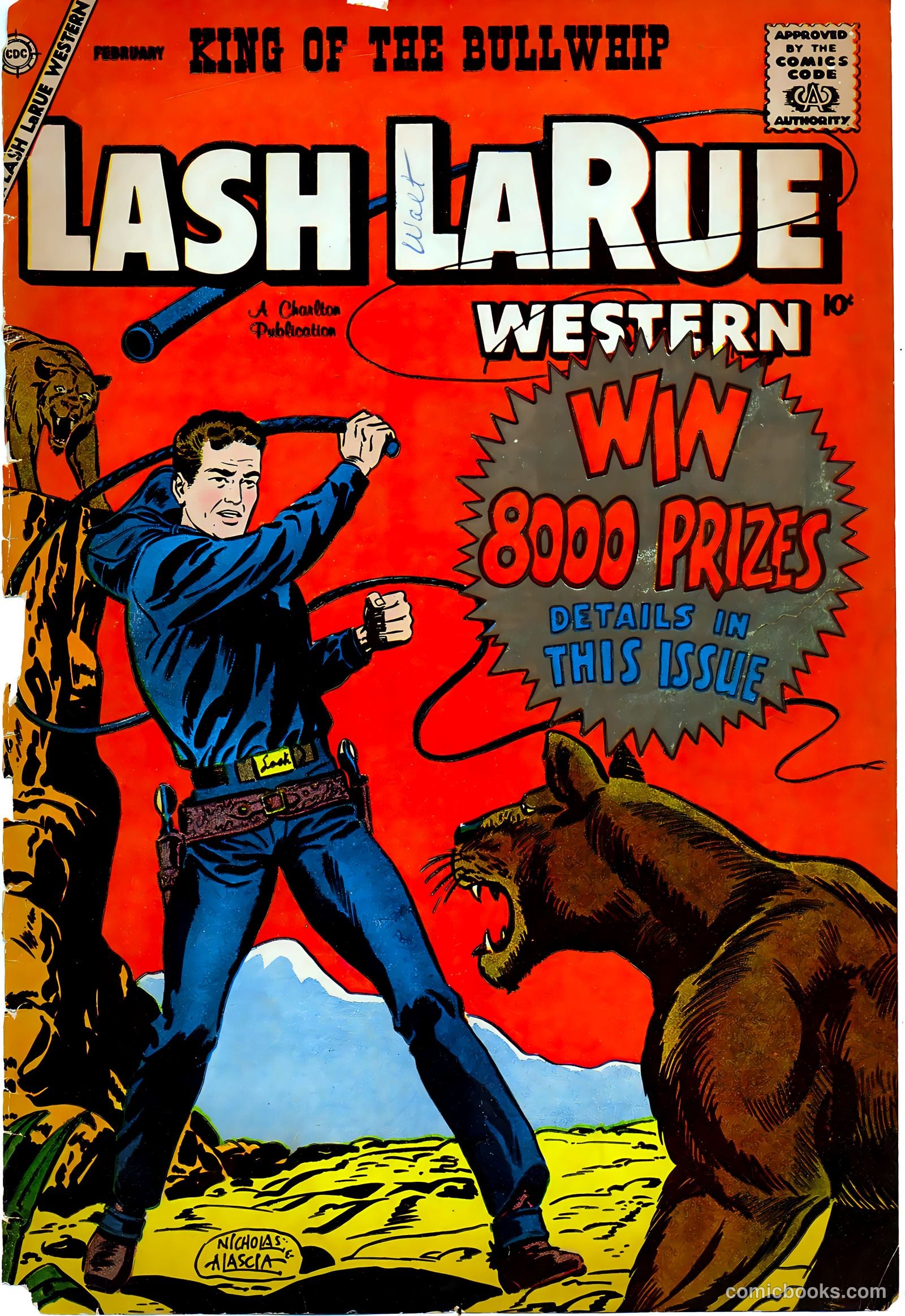 Lash La Rue Western #71 — page 2 of 37