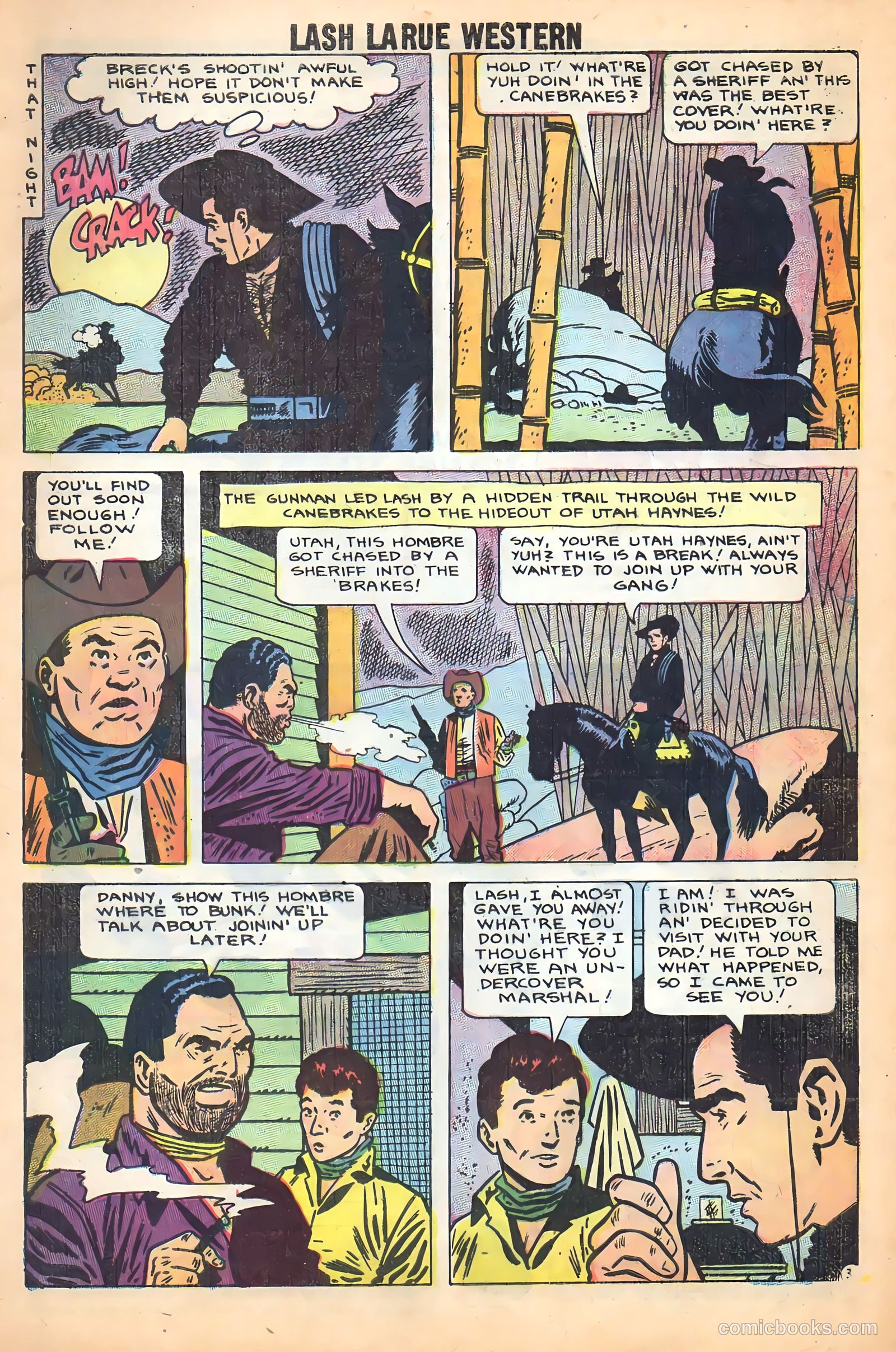 Lash La Rue Western #71 — page 6 of 37
