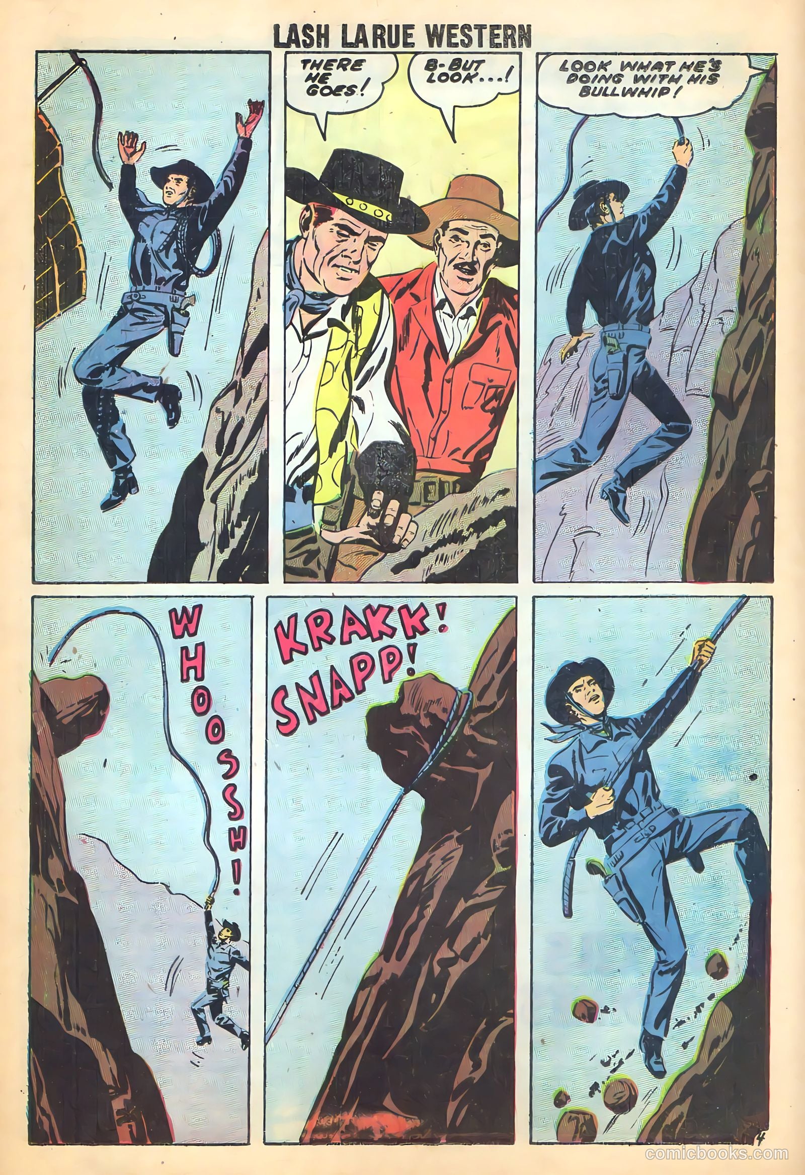 Lash La Rue Western #71 — page 17 of 37