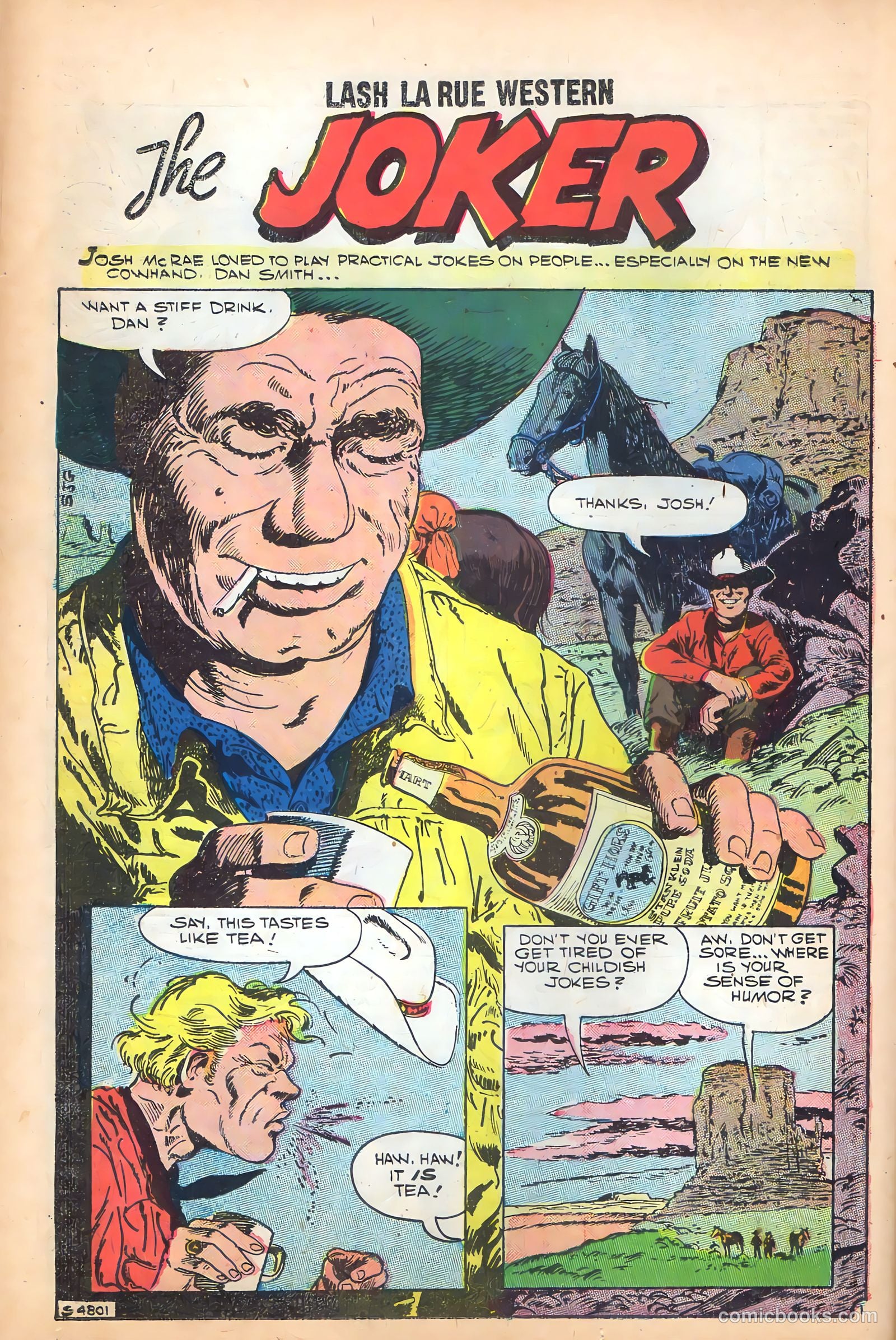 Lash La Rue Western #71 — page 27 of 37