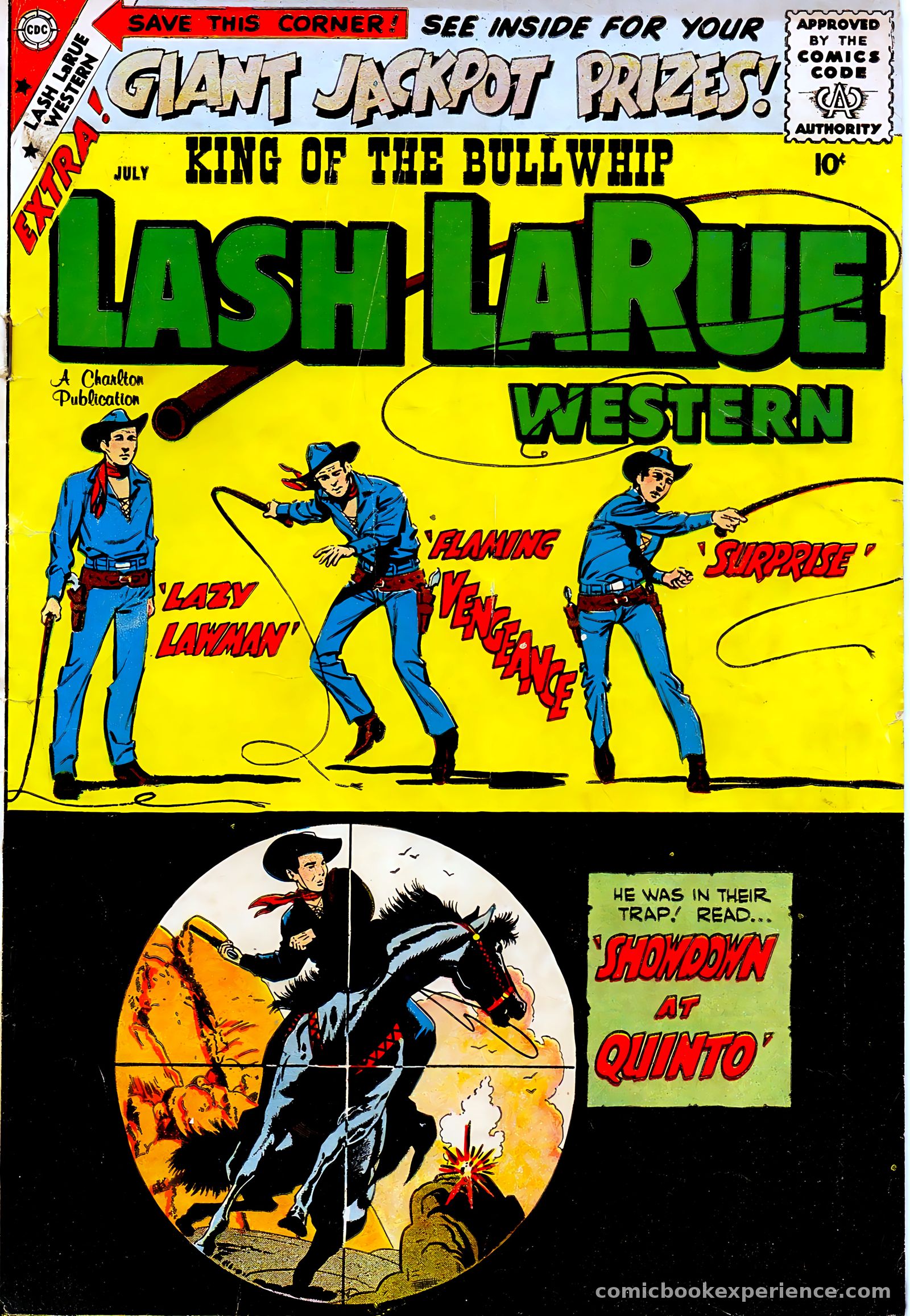 Lash La Rue Western #73 — page 1 of 36