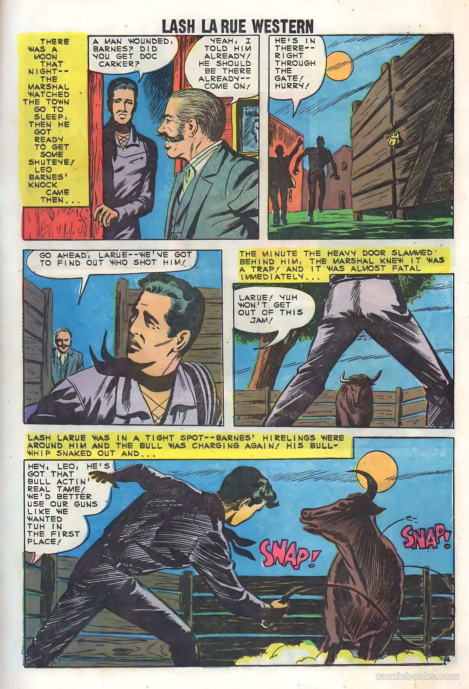 Lash La Rue Western #73 — page 17 of 36