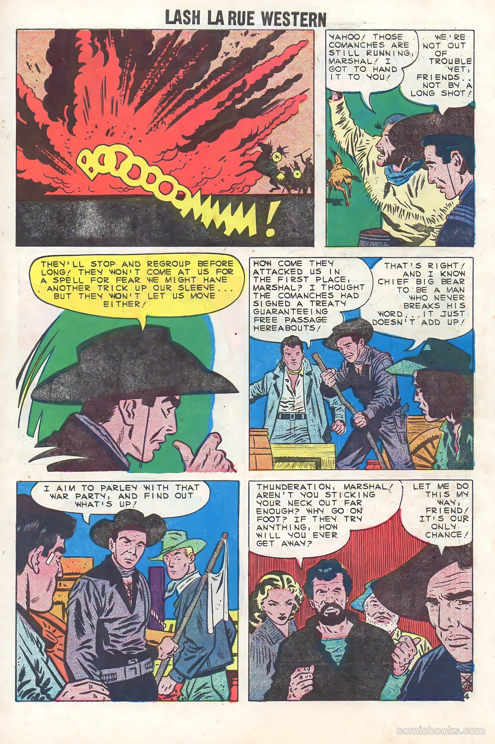 Lash La Rue Western #74 — page 7 of 36