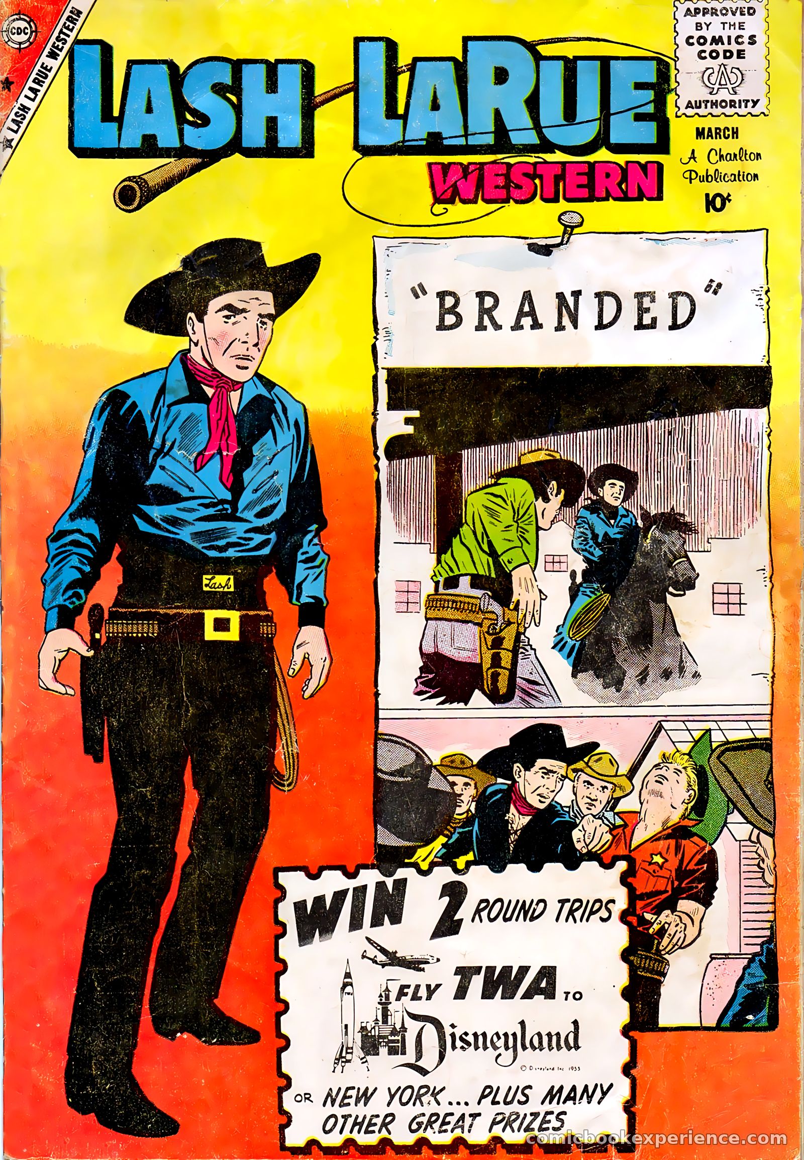 Lash La Rue Western #77 — page 1 of 36