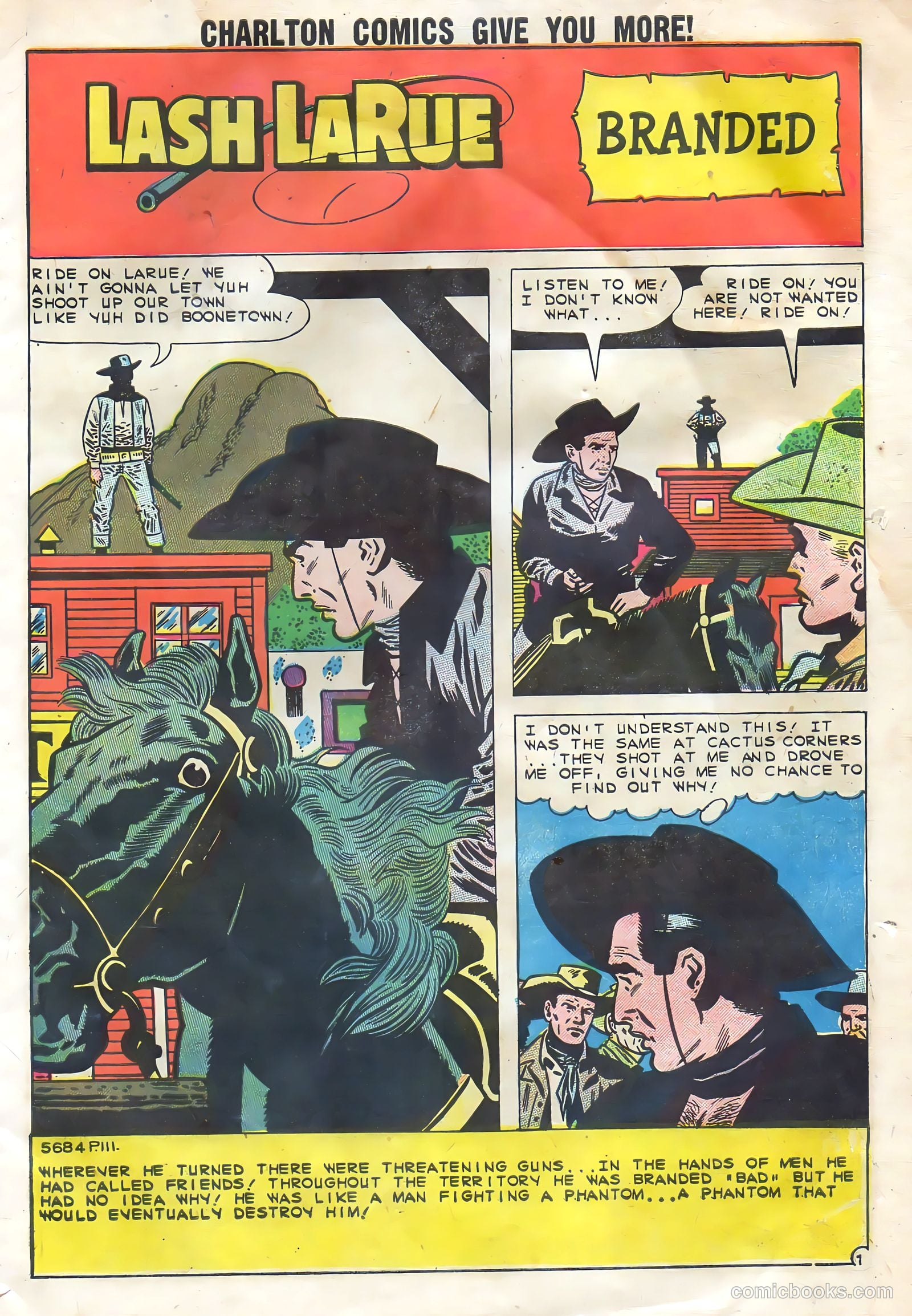 Lash La Rue Western #77 — page 3 of 36