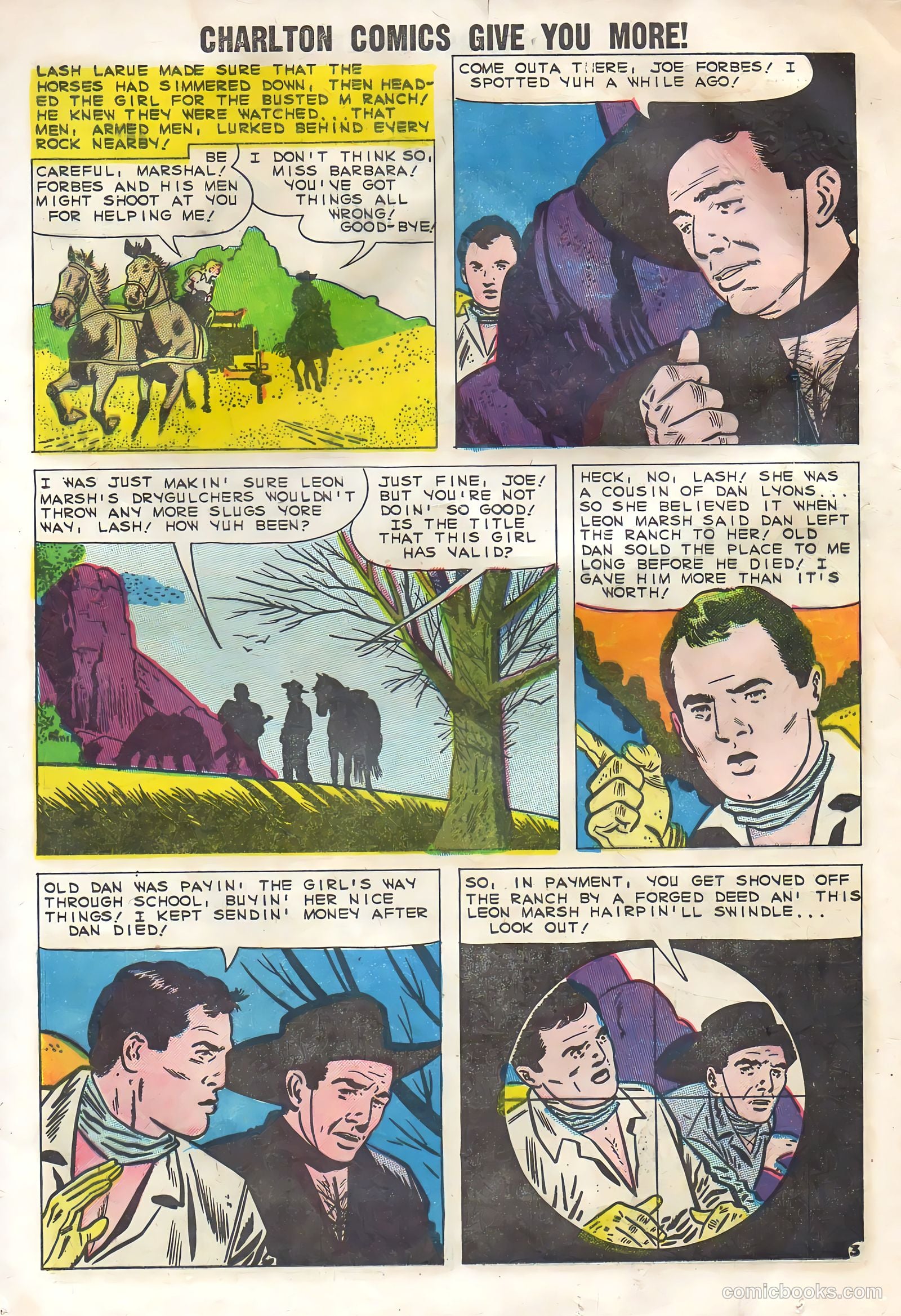 Lash La Rue Western #77 — page 13 of 36