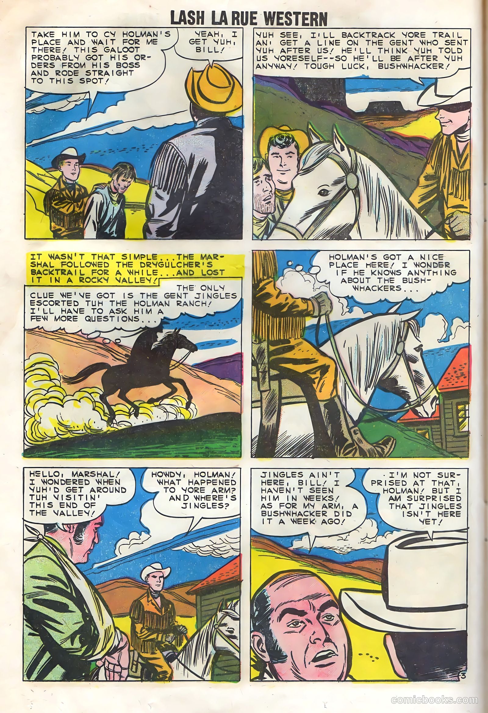 Lash La Rue Western #77 — page 24 of 36
