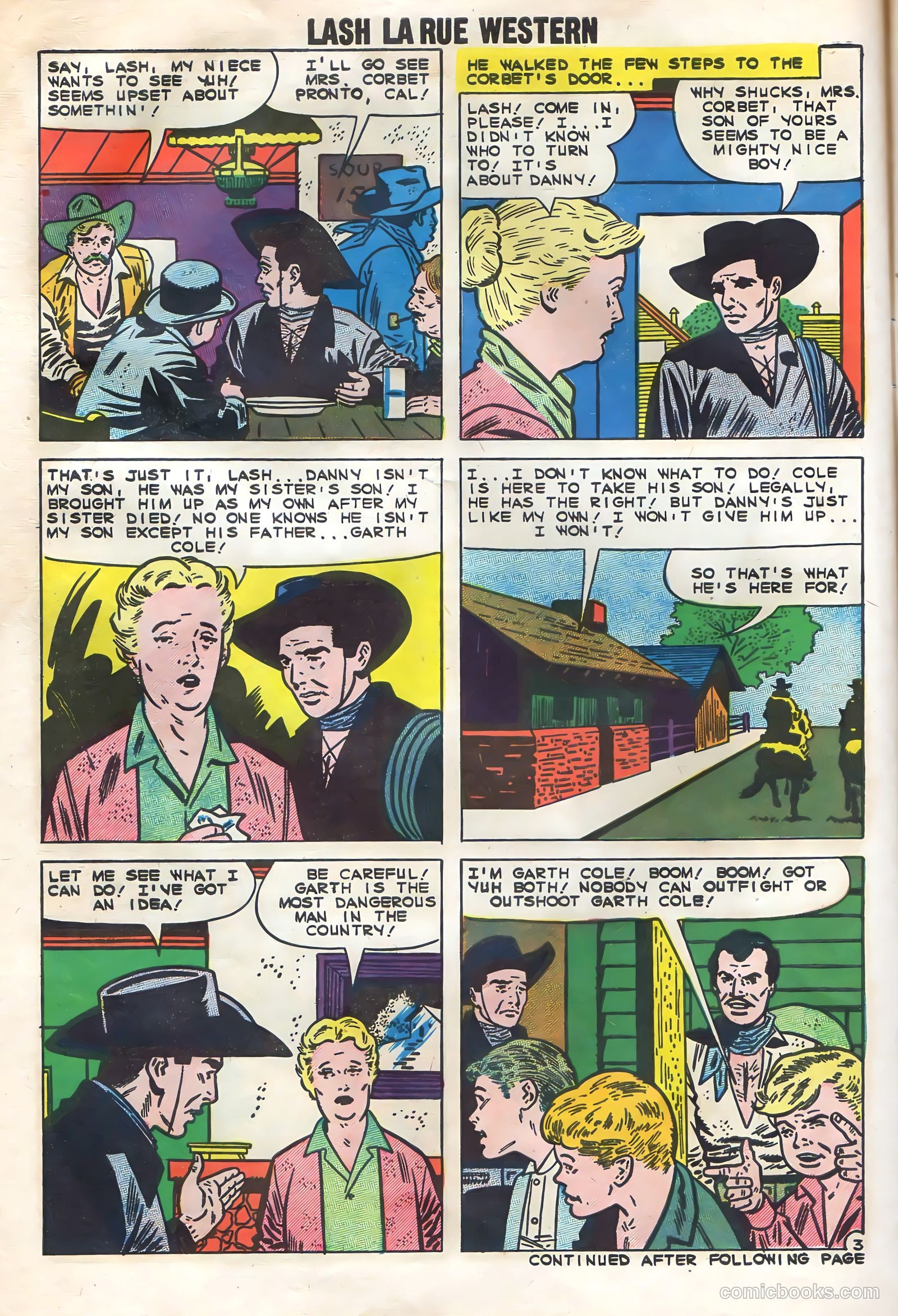 Lash La Rue Western #77 — page 30 of 36