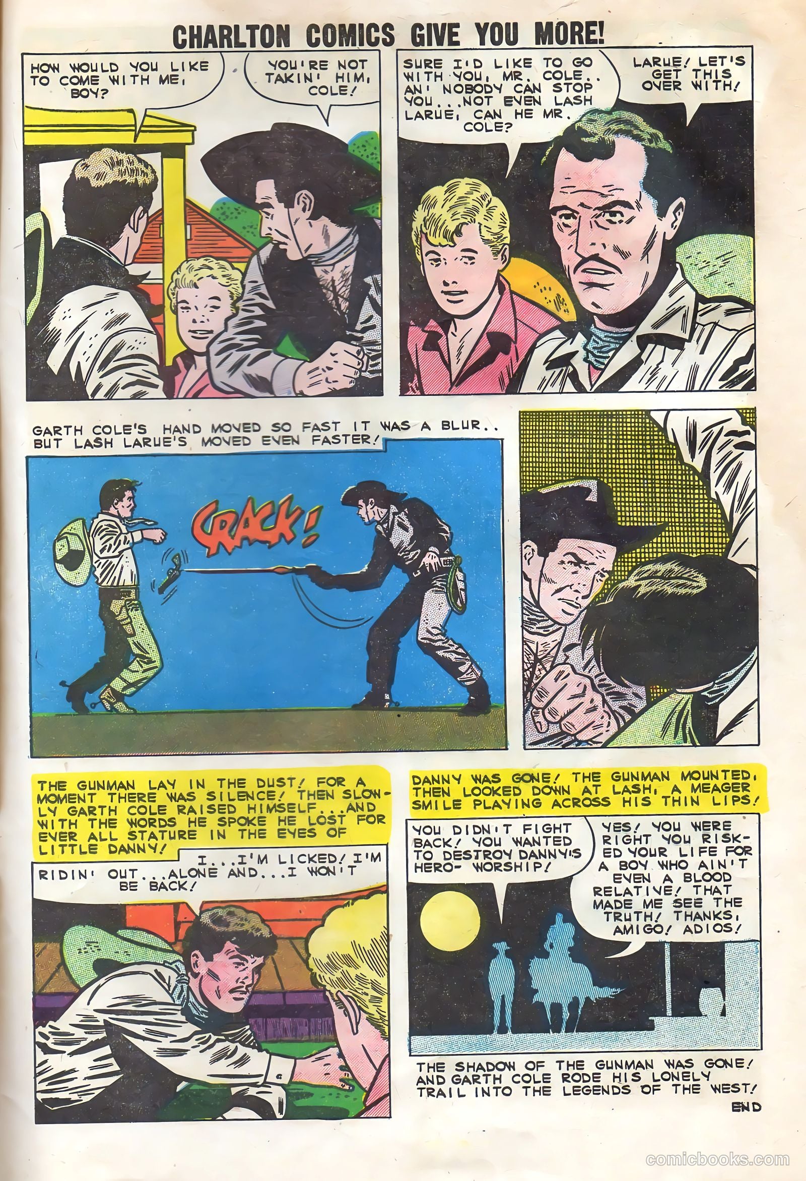 Lash La Rue Western #77 — page 33 of 36