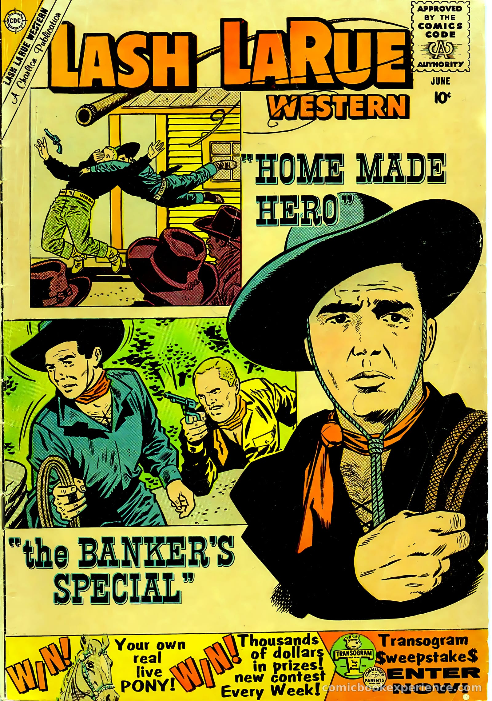 Lash La Rue Western #78 — page 1 of 36