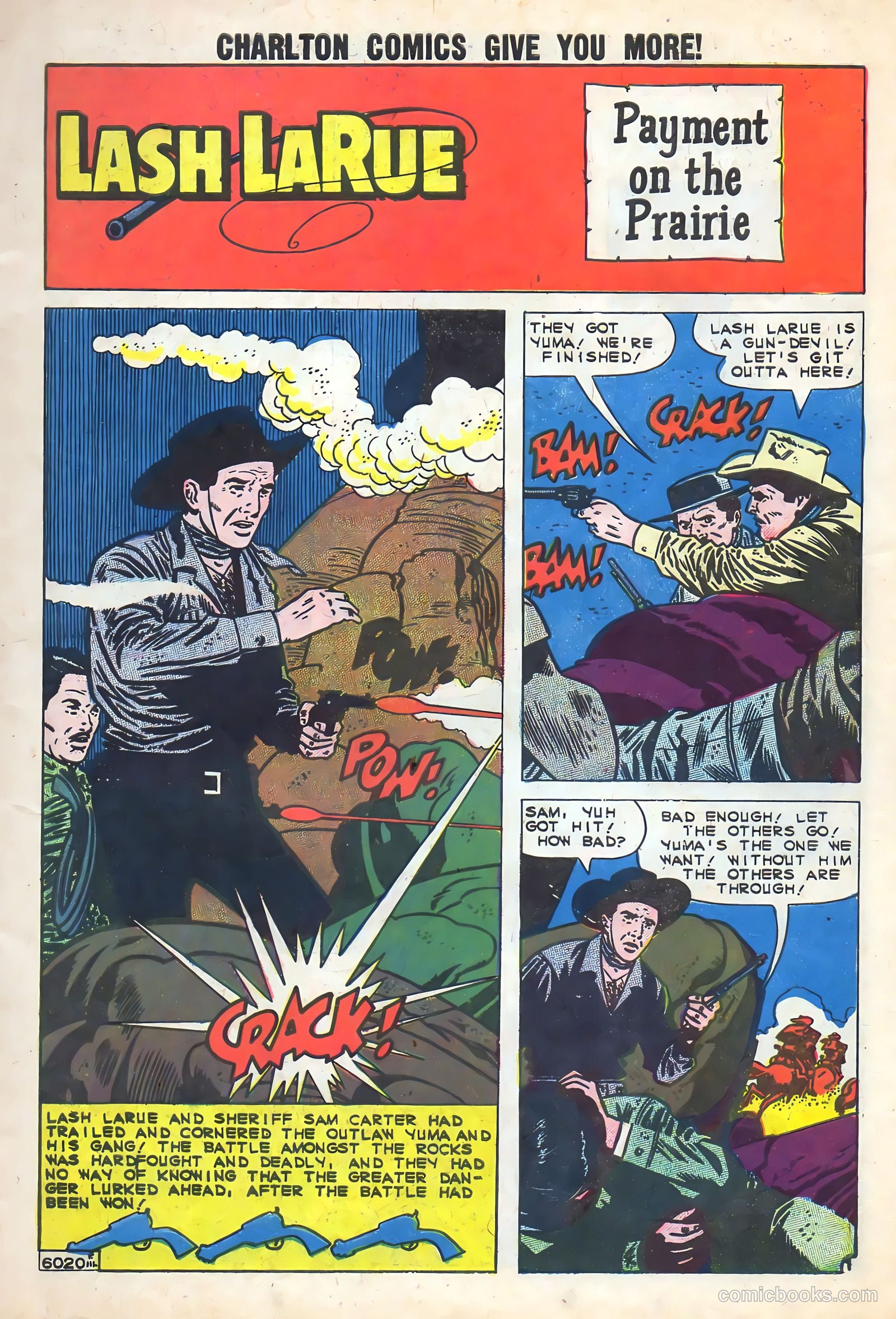 Lash La Rue Western #78 — page 3 of 36