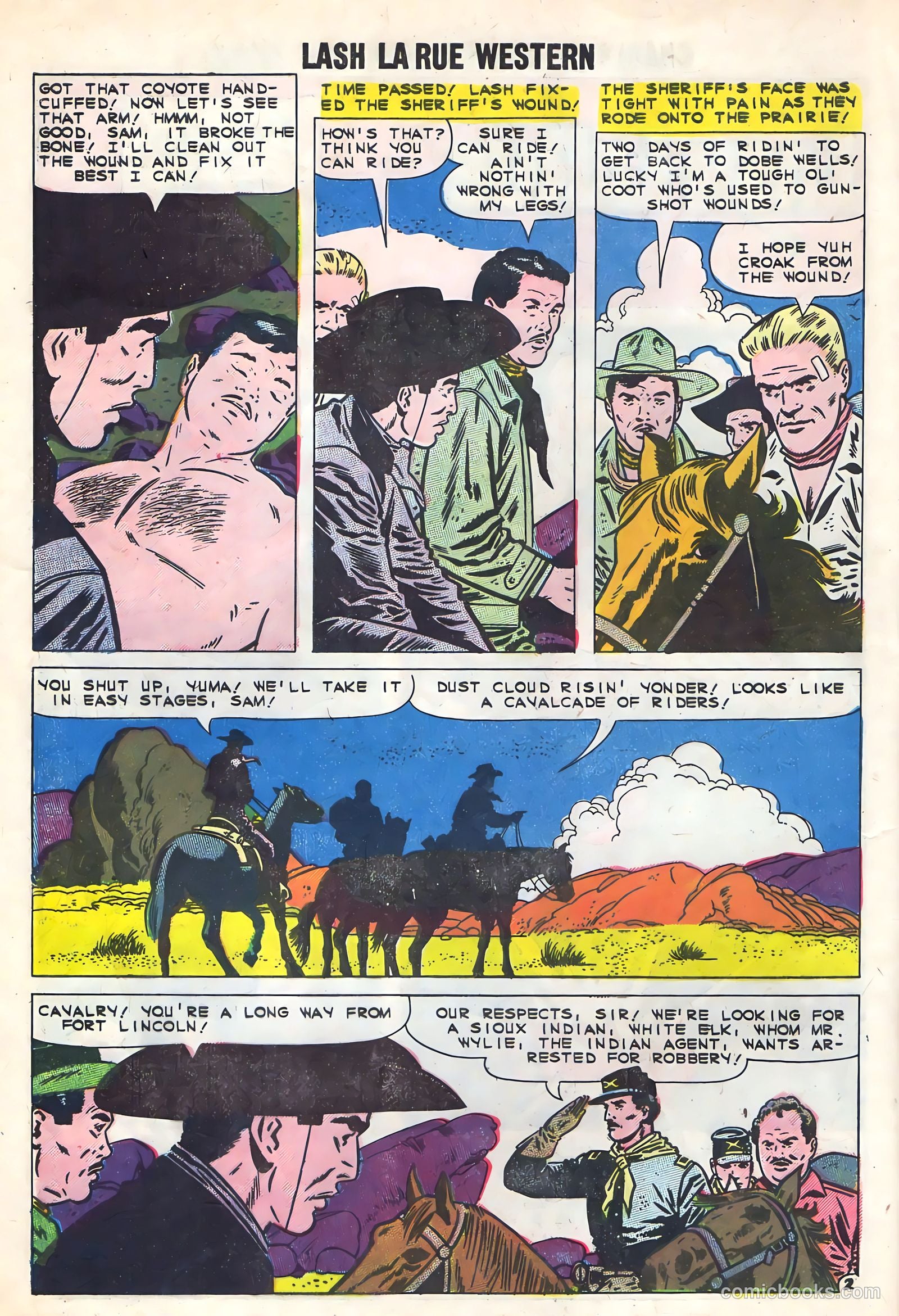 Lash La Rue Western #78 — page 4 of 36