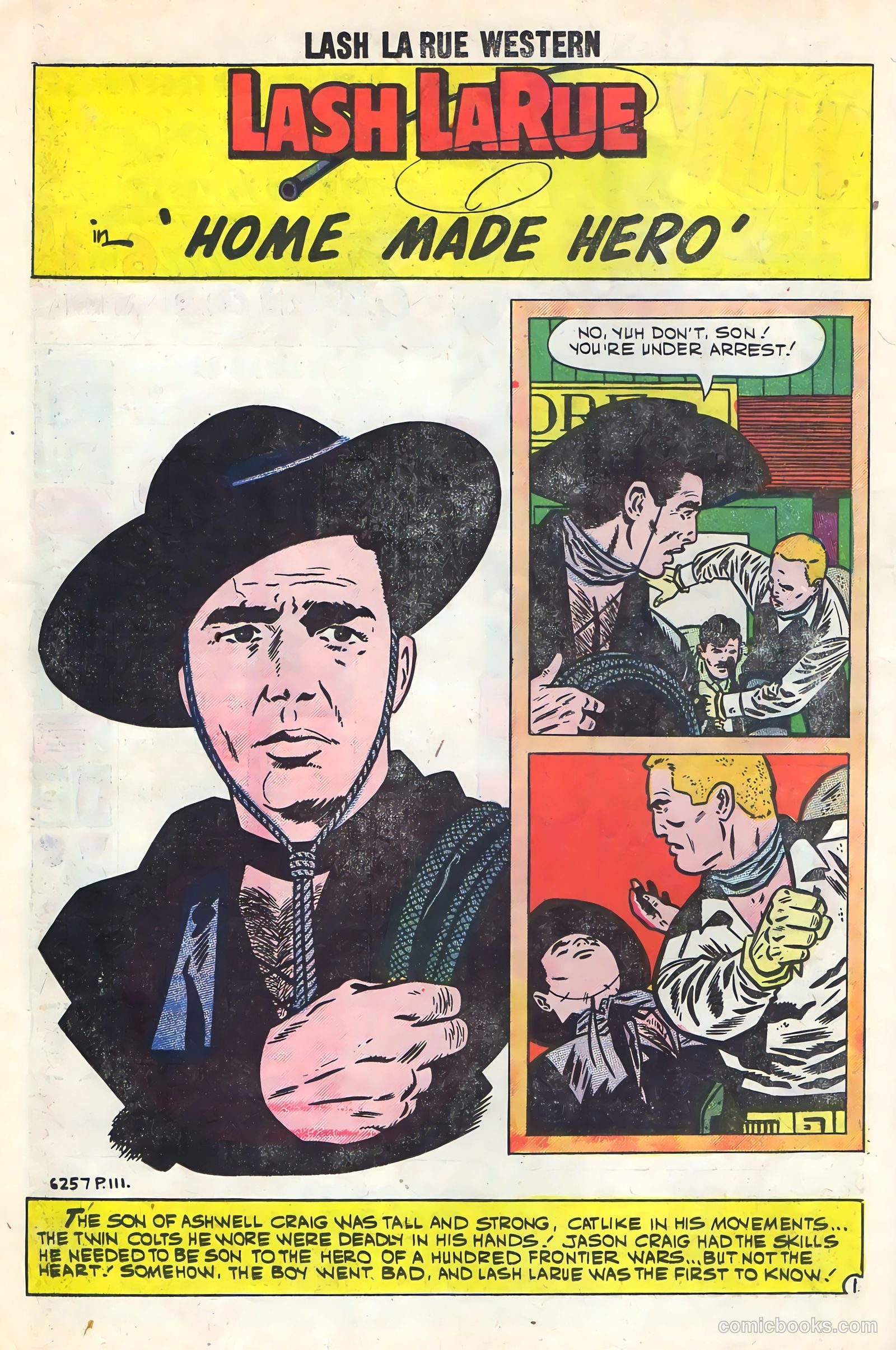 Lash La Rue Western #78 — page 12 of 36