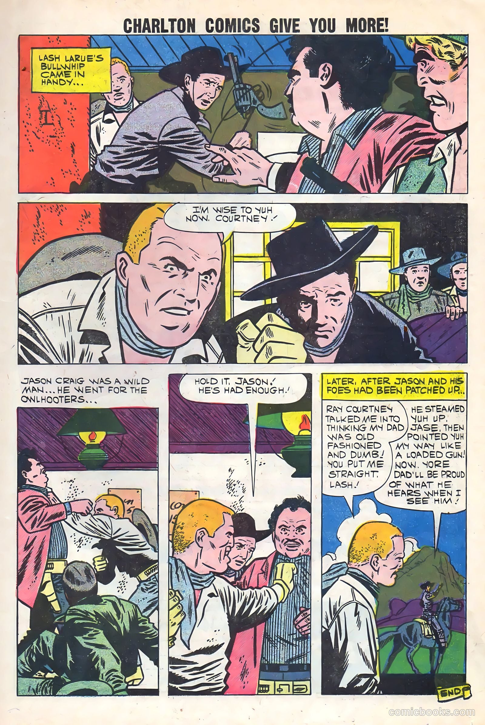 Lash La Rue Western #78 — page 17 of 36