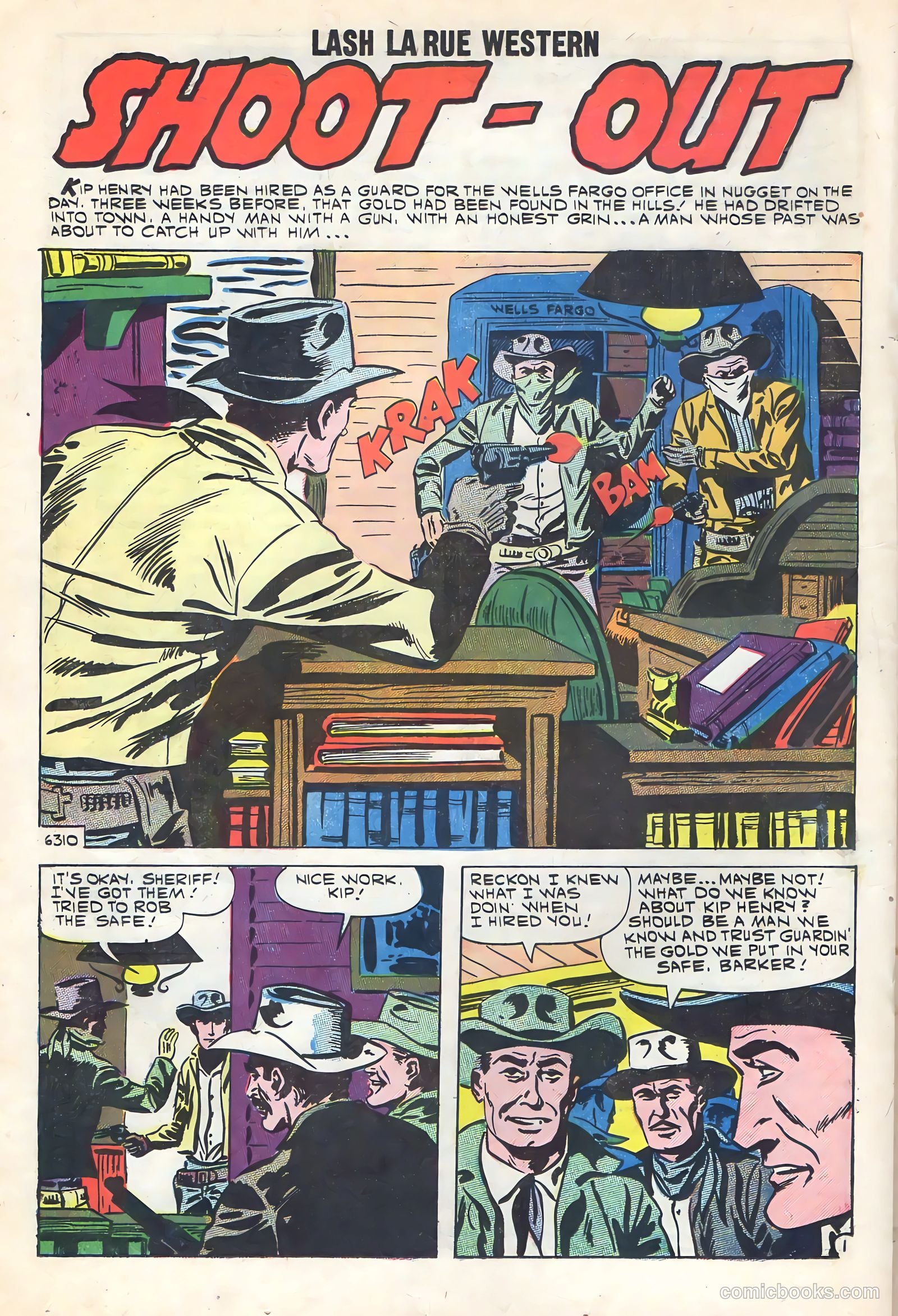 Lash La Rue Western #78 — page 20 of 36