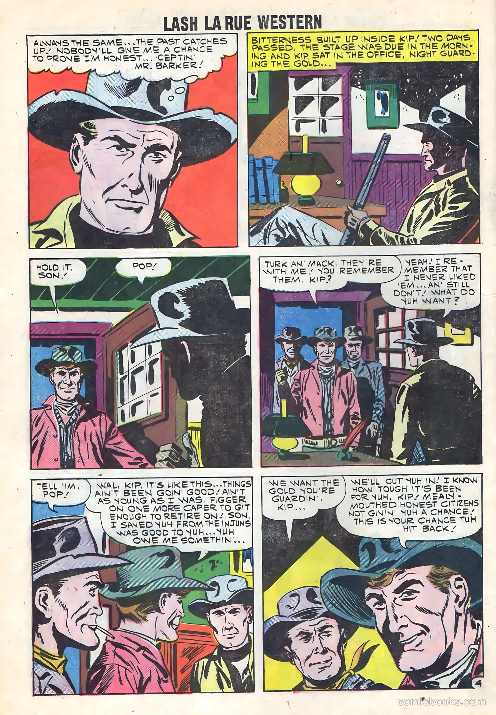Lash La Rue Western #78 — page 24 of 36