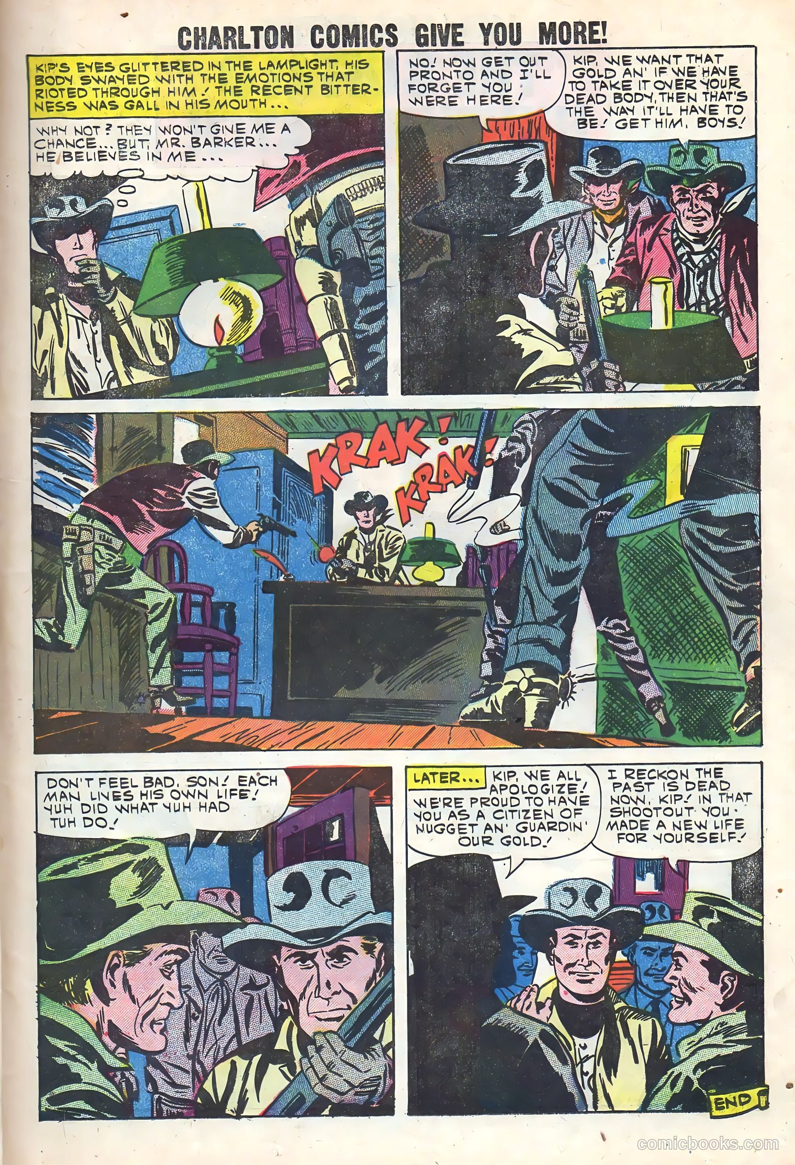 Lash La Rue Western #78 — page 25 of 36