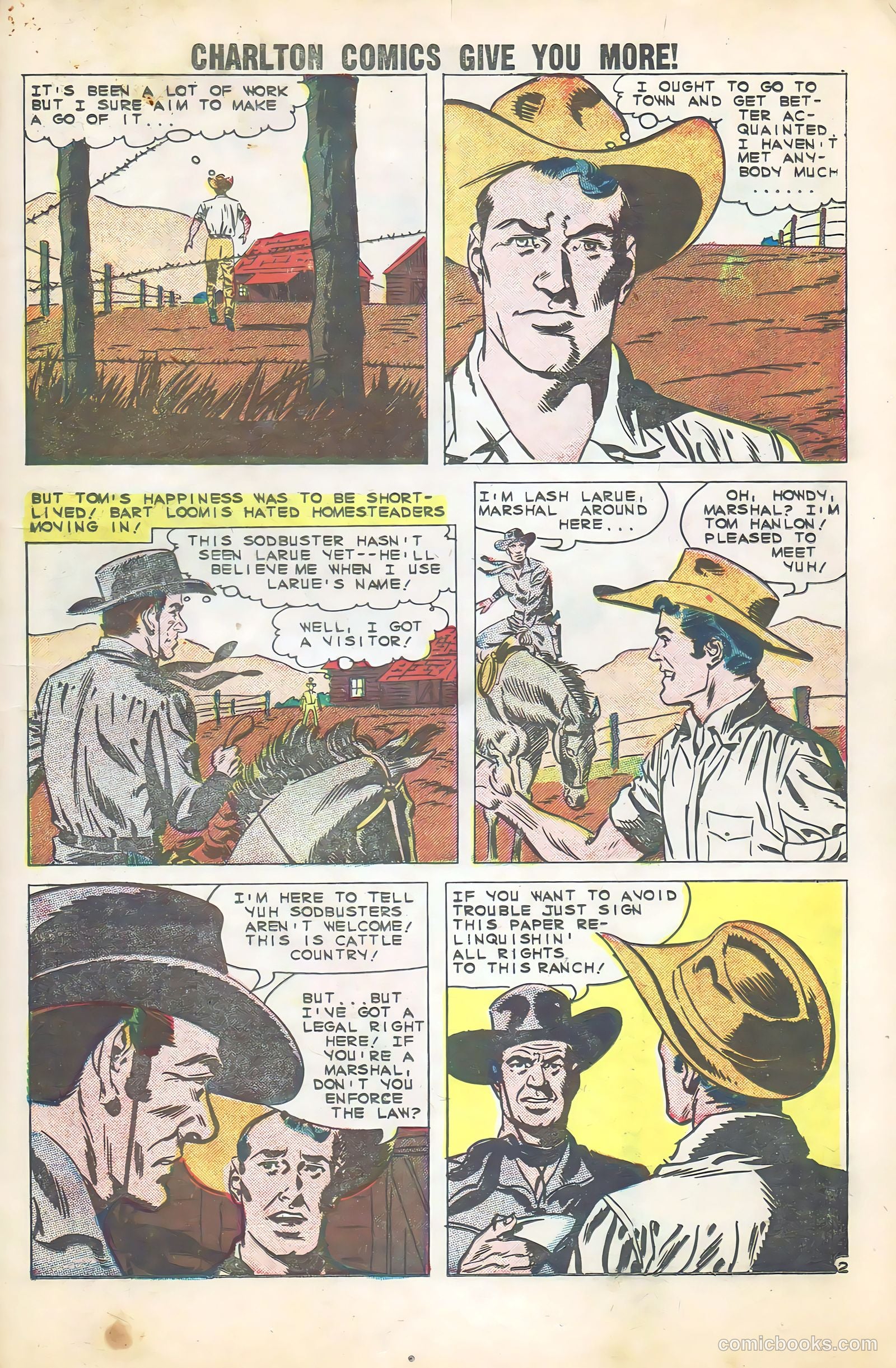 Lash La Rue Western #79 — page 11 of 36
