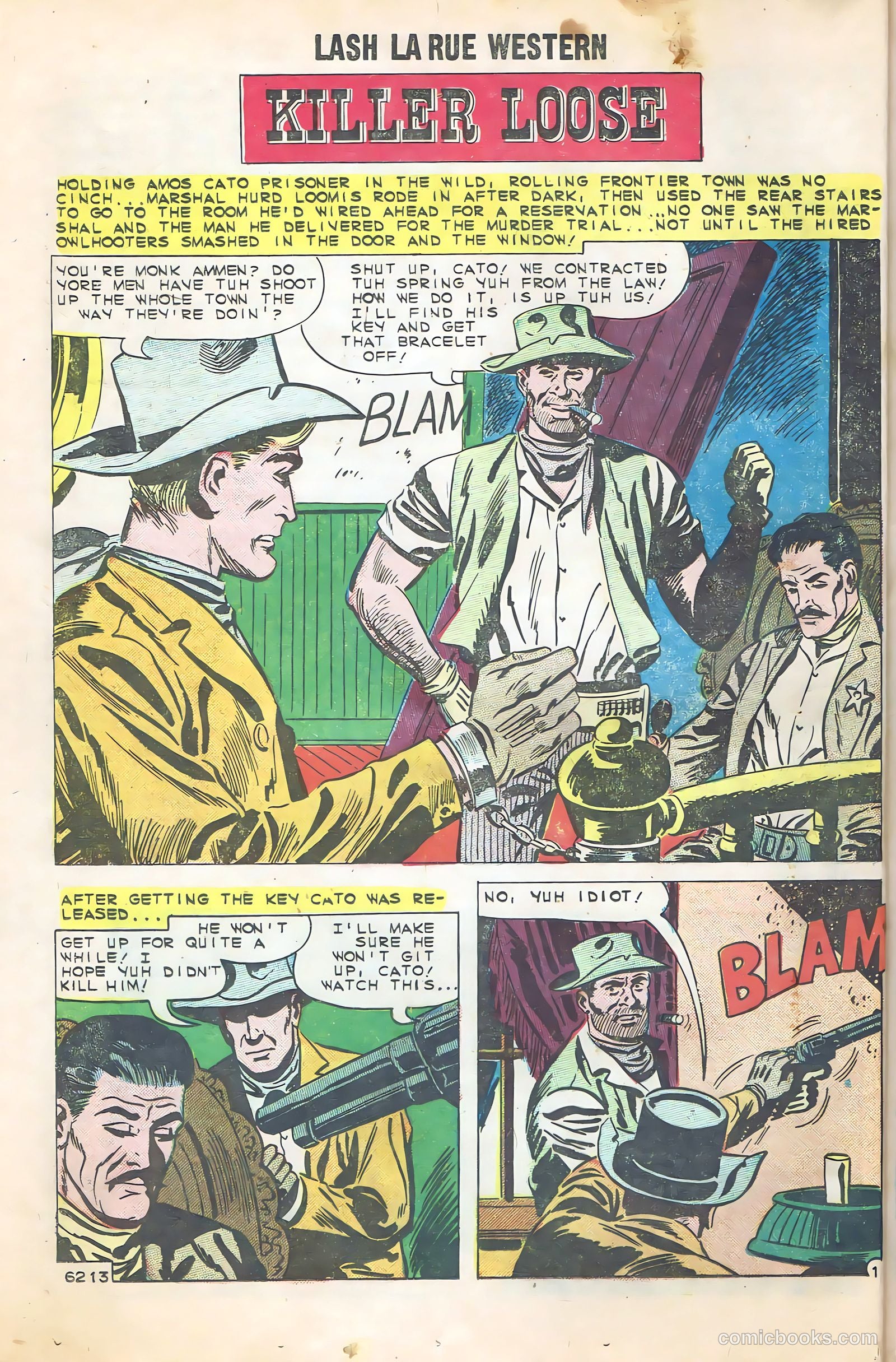 Lash La Rue Western #79 — page 20 of 36
