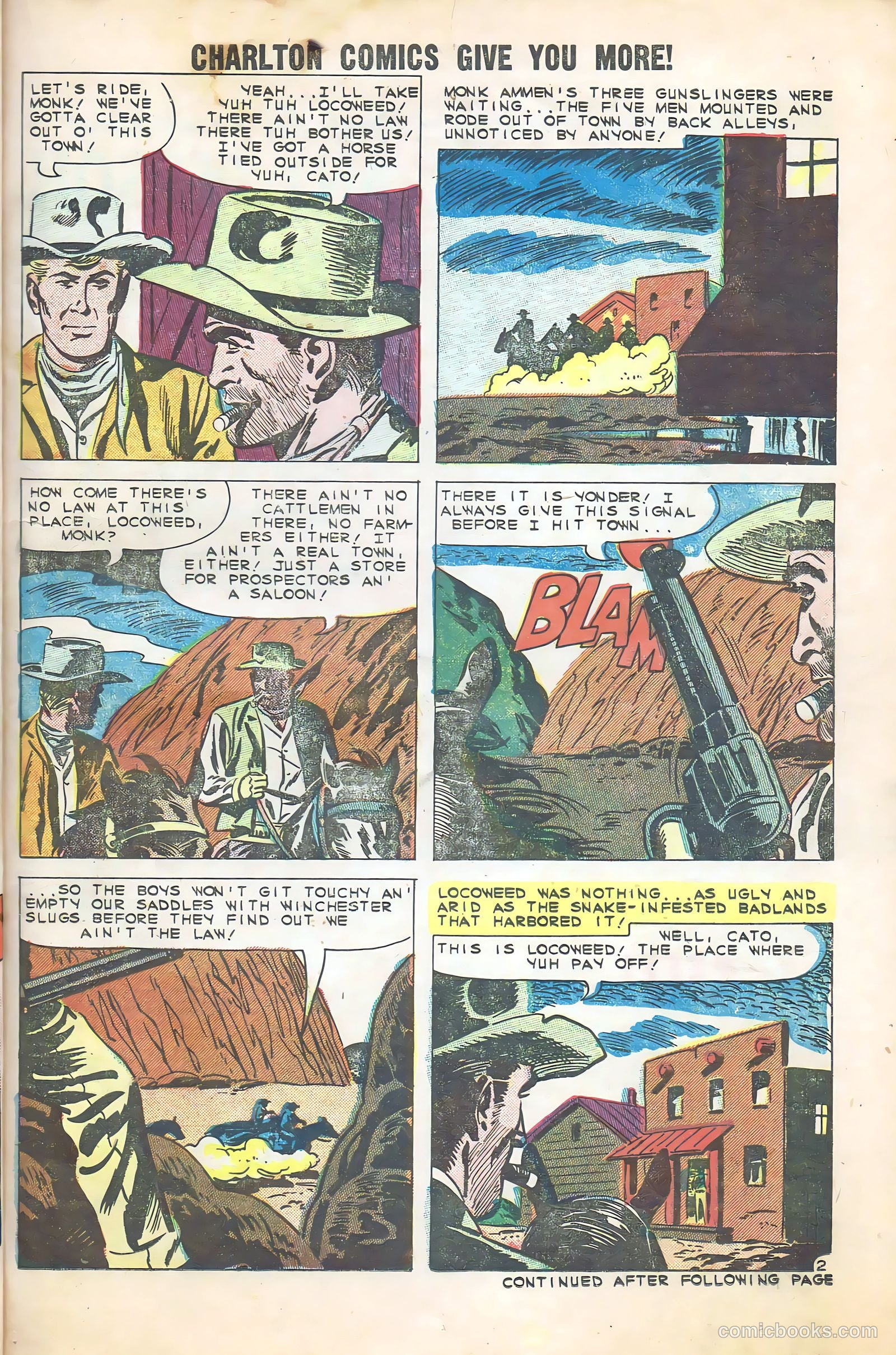 Lash La Rue Western #79 — page 21 of 36