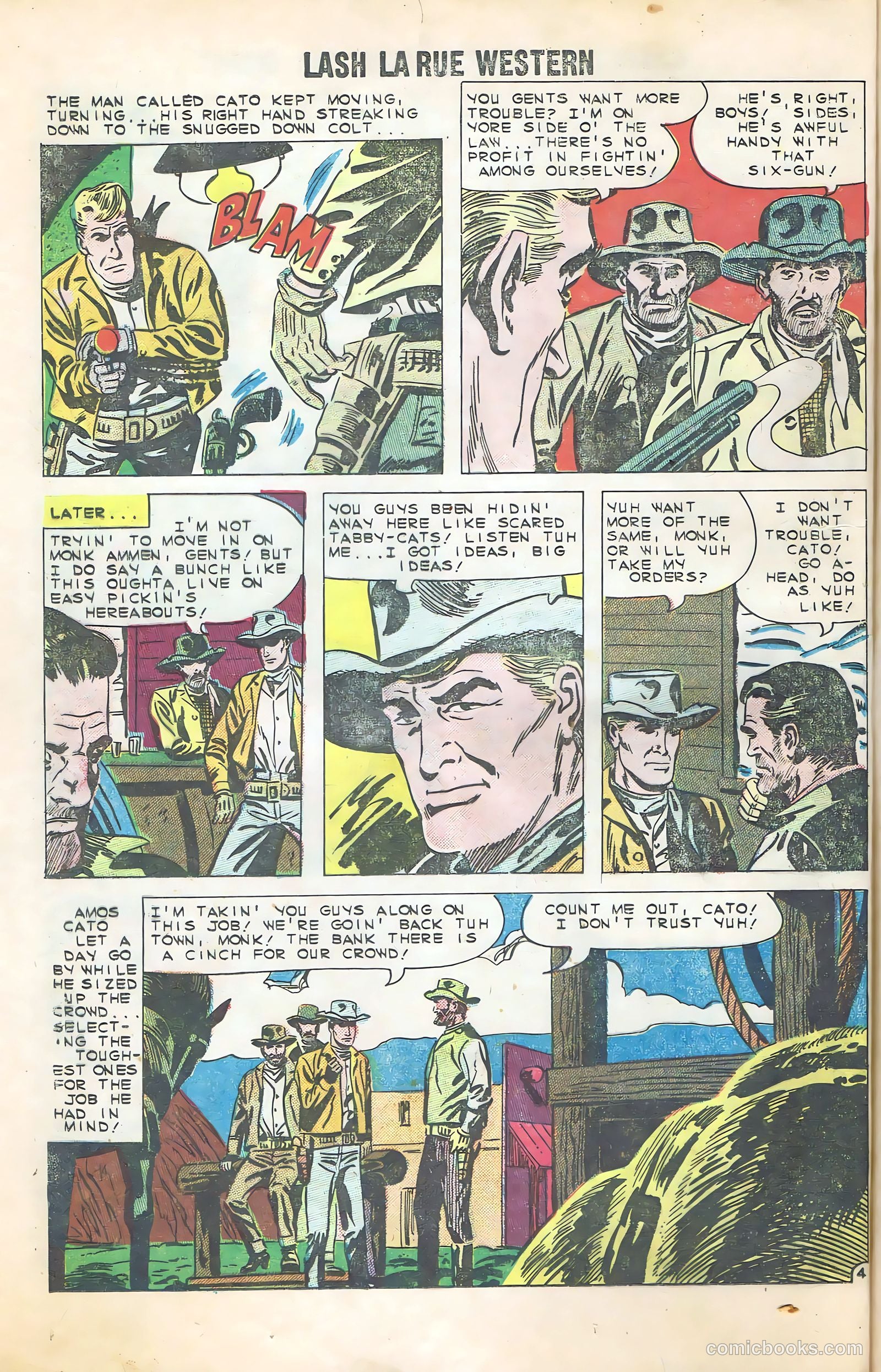 Lash La Rue Western #79 — page 24 of 36