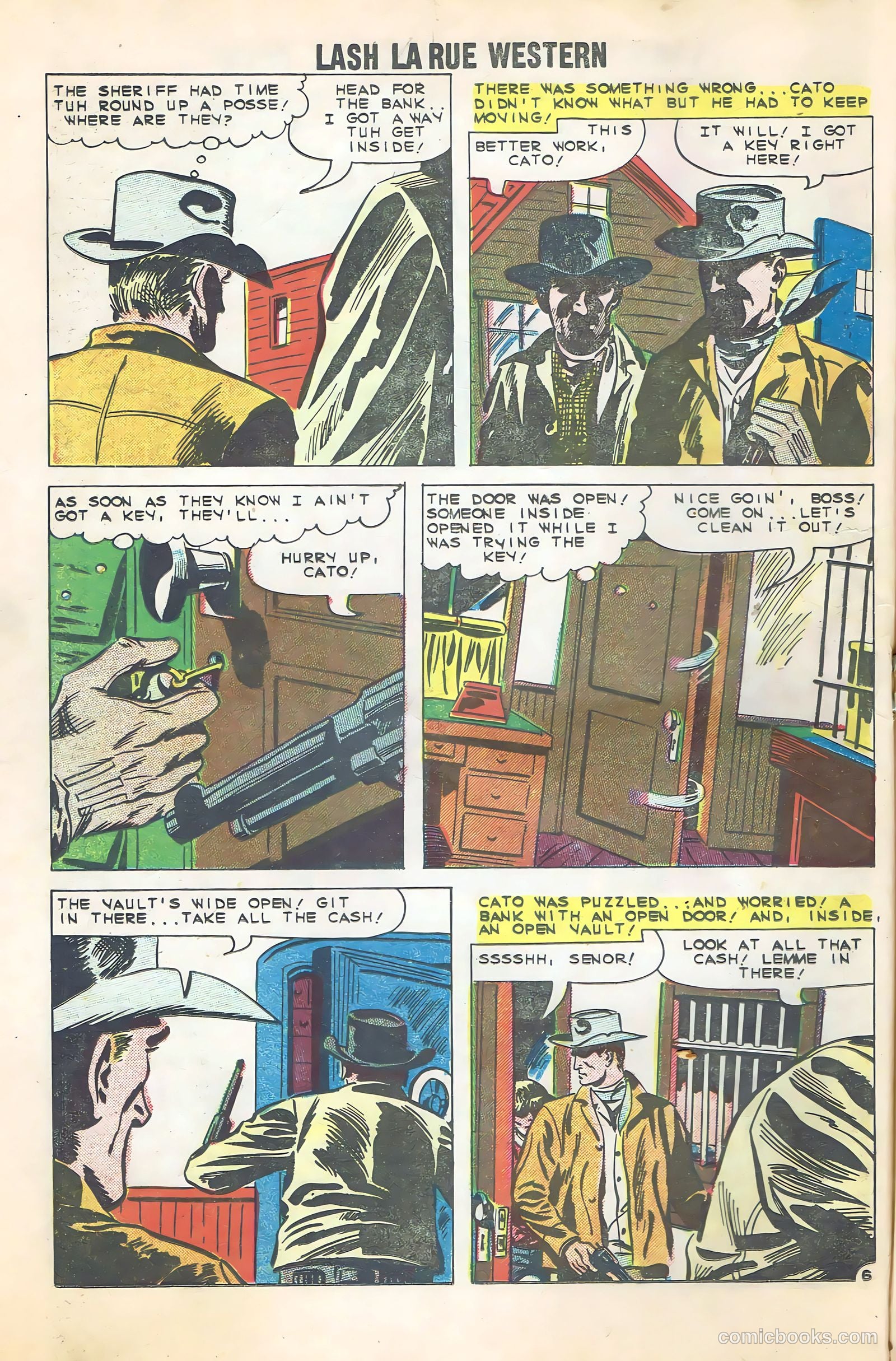 Lash La Rue Western #79 — page 26 of 36
