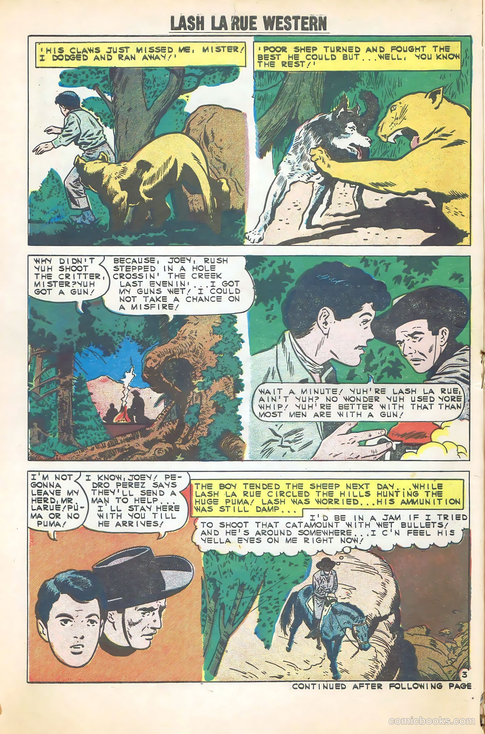 Lash La Rue Western #79 — page 30 of 36
