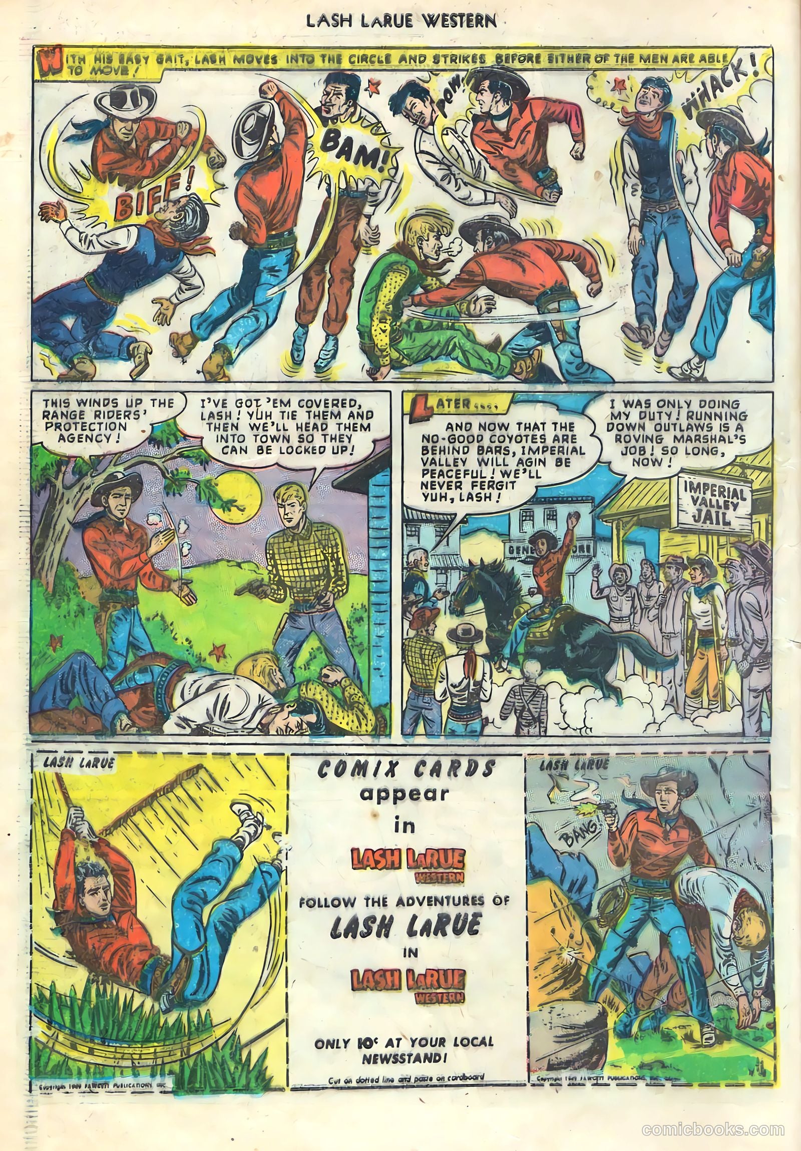 Lash LaRue Western #1 — page 12 of 36