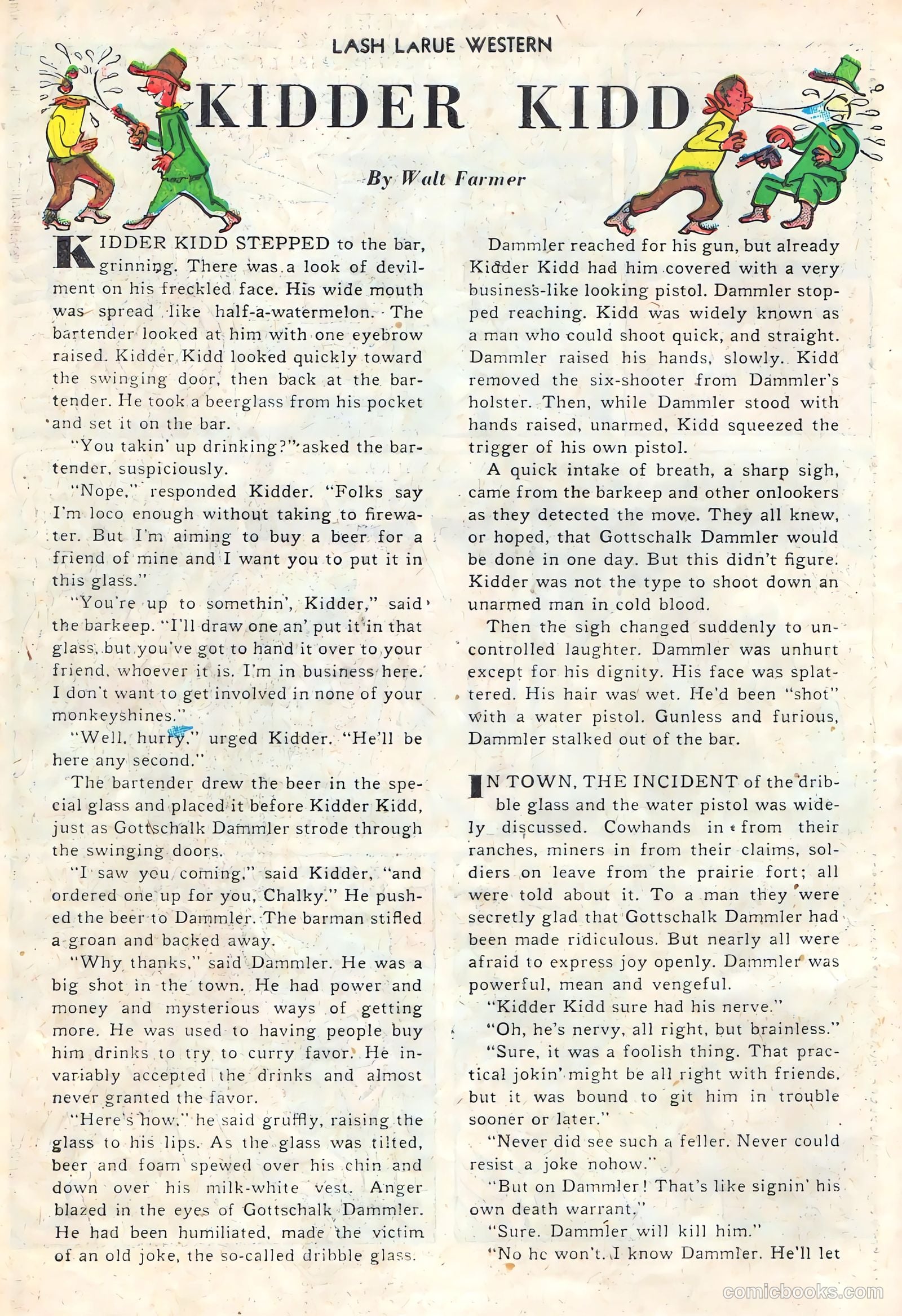 Lash LaRue Western #1 — page 22 of 36